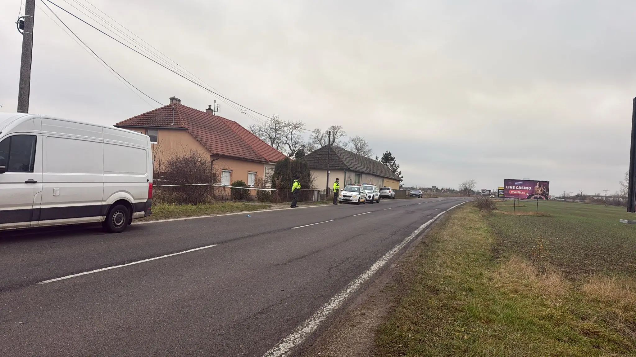 Tragédia v obci Brunovce pri Trenčíne.