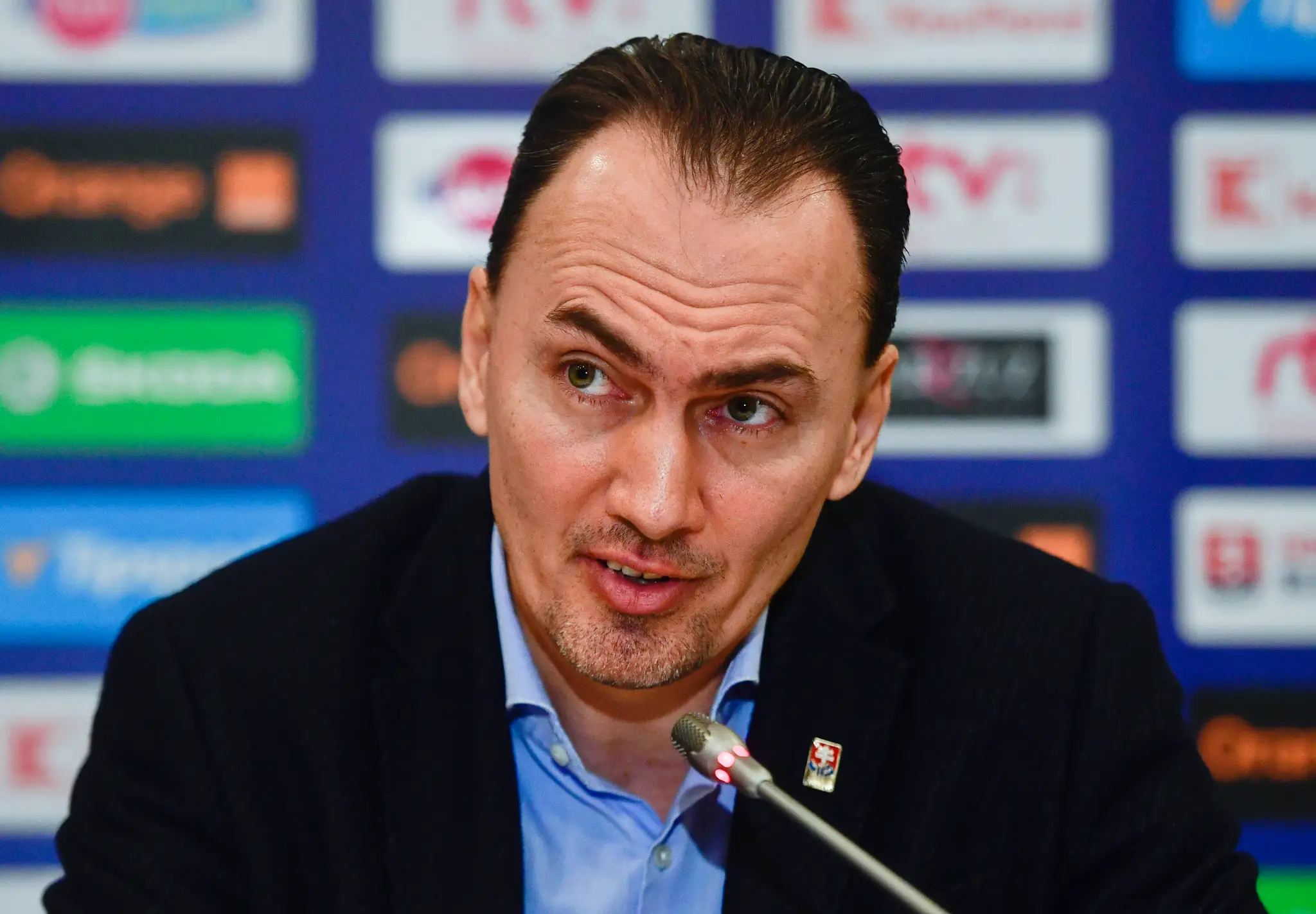 Generálny manažér slovenskej hokejovej reprezentácie Miroslav Šatan.