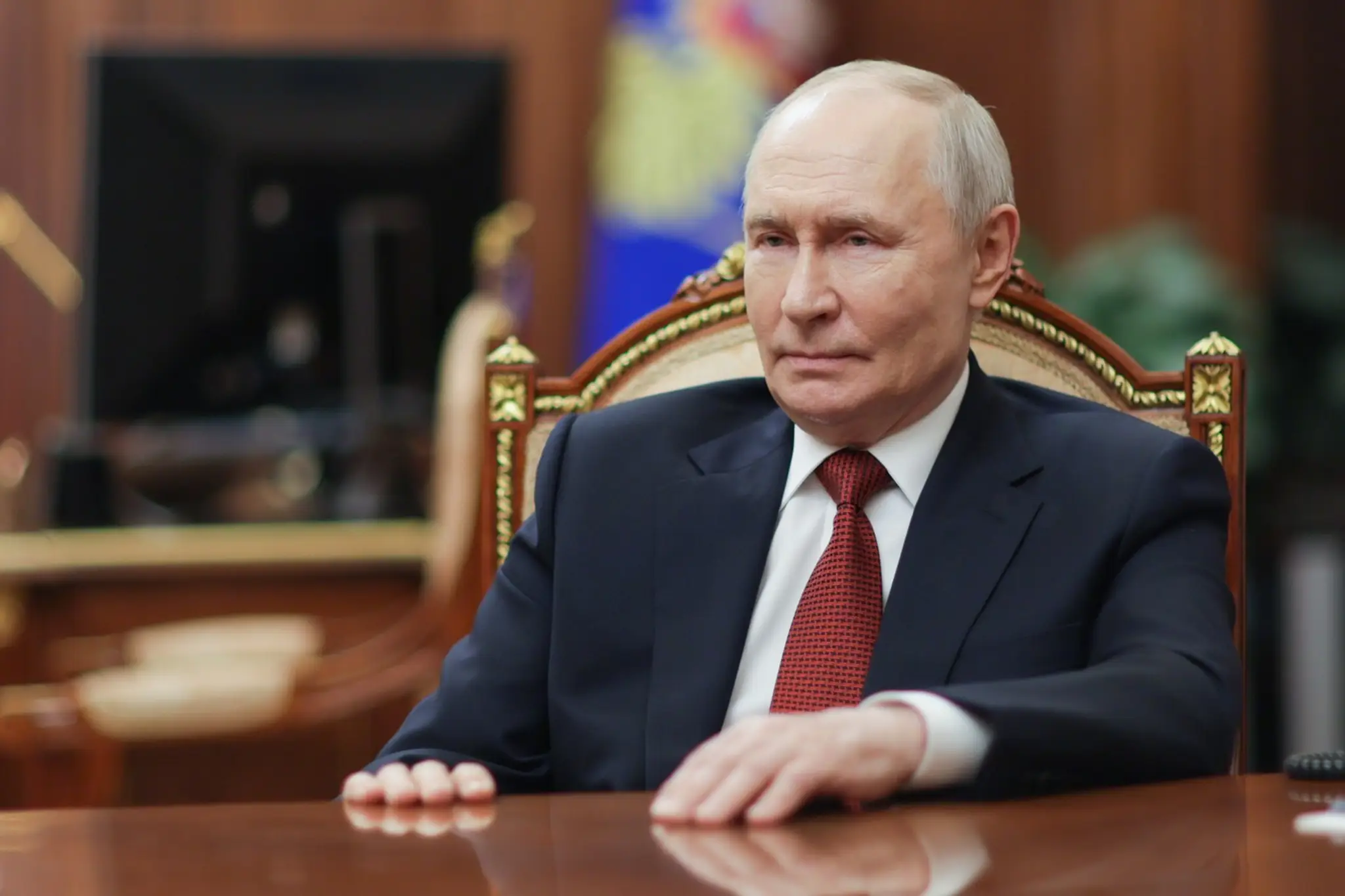Ruský prezident Vladimir Putin.