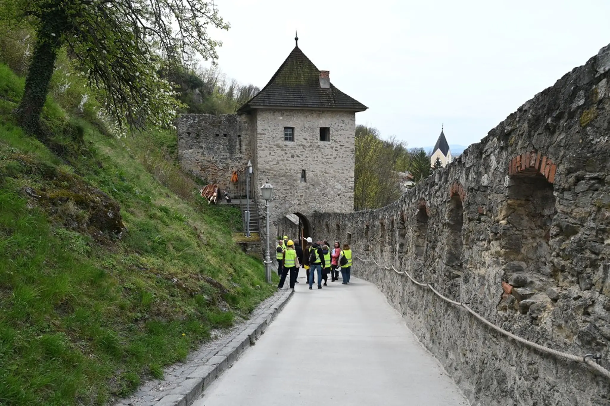 Rekonštrukcia Trenčianskeho hradu.