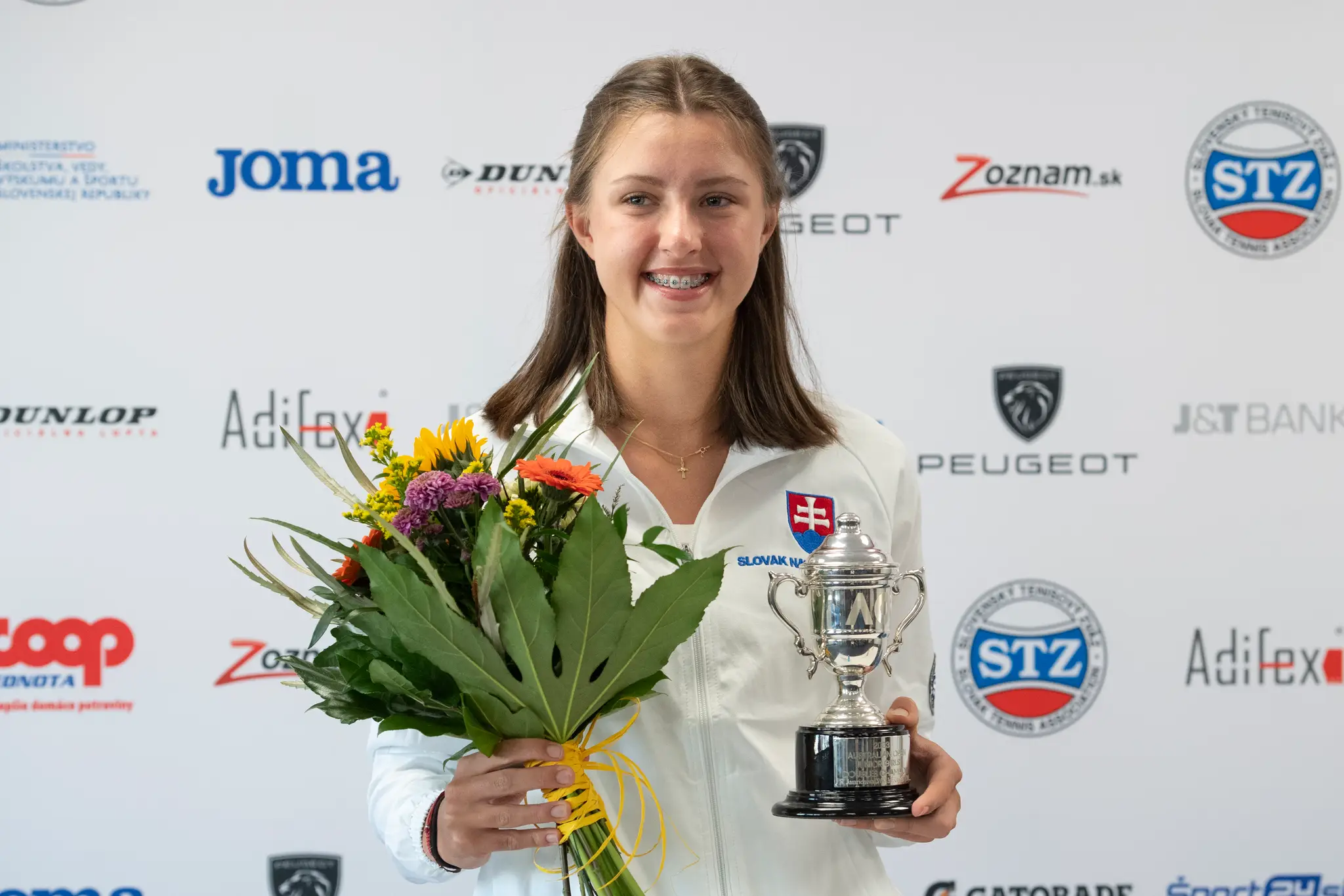 Juniorská grandslamová víťazka Renáta Jamrichová.