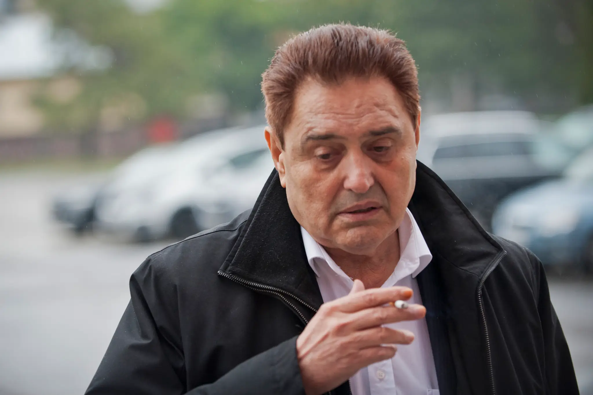 Na snímke Jozef Majský prichádza na súd