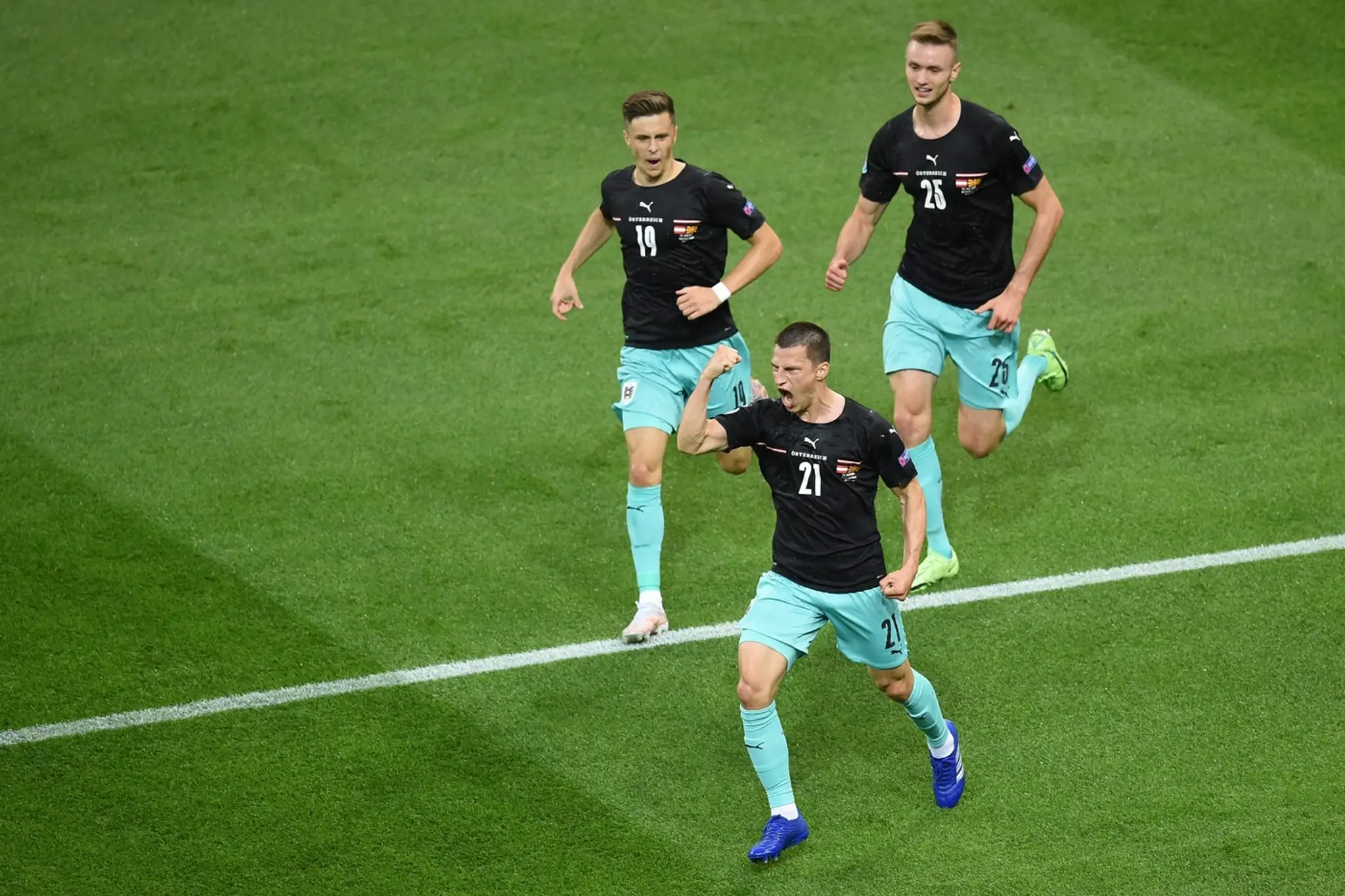 Futbalisti Rakúska
