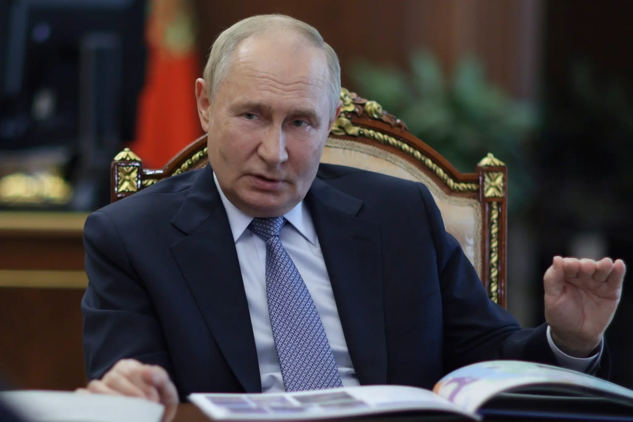 Ruský prezident Vladimir Putin.
