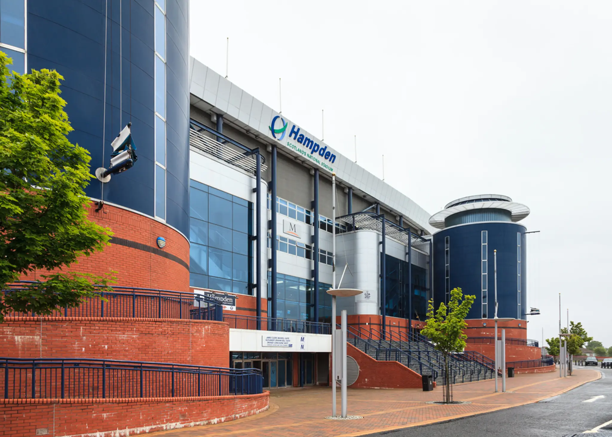 Glasgowský štadión Hampden Park.