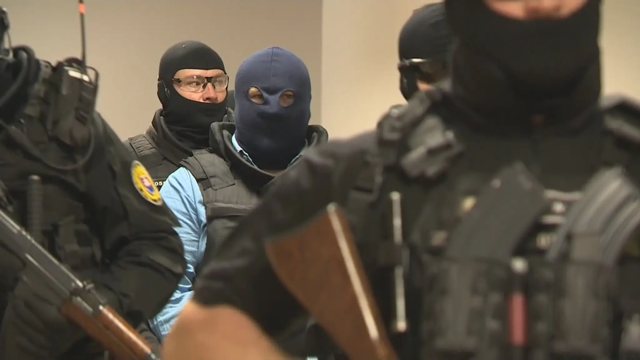 Zoltán Andruskó na pojednávaní v Pezinku.