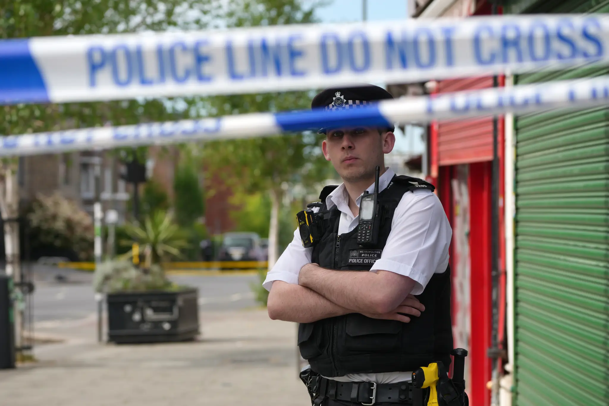Britská polícia.