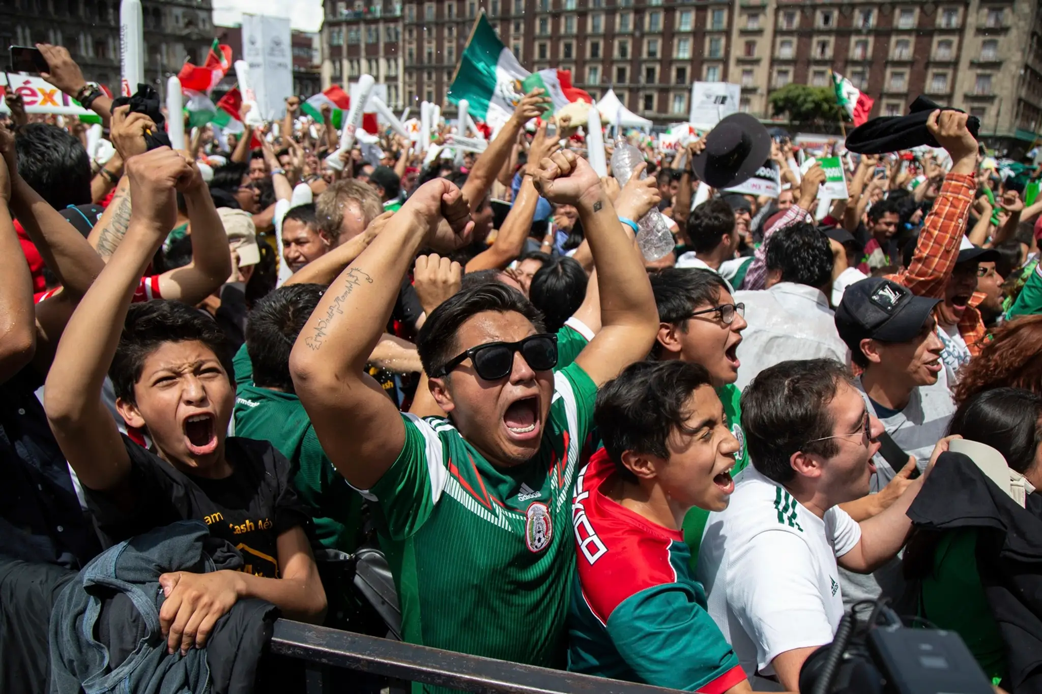 Po víťaznom góle Mexika proti Nemecku namerali v Mexico City slabšie zemetrasenie