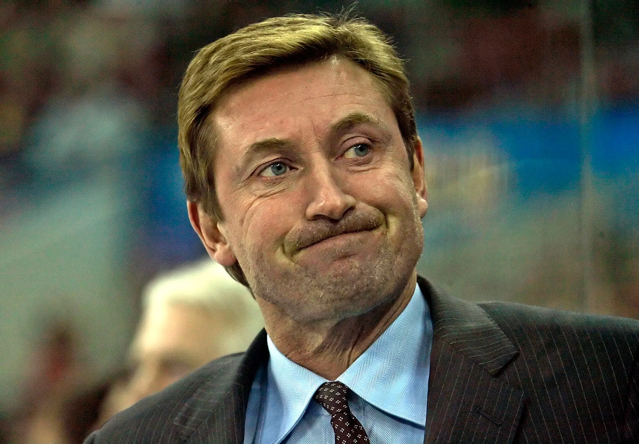 Wayne Gretzky na archívnej snímke.