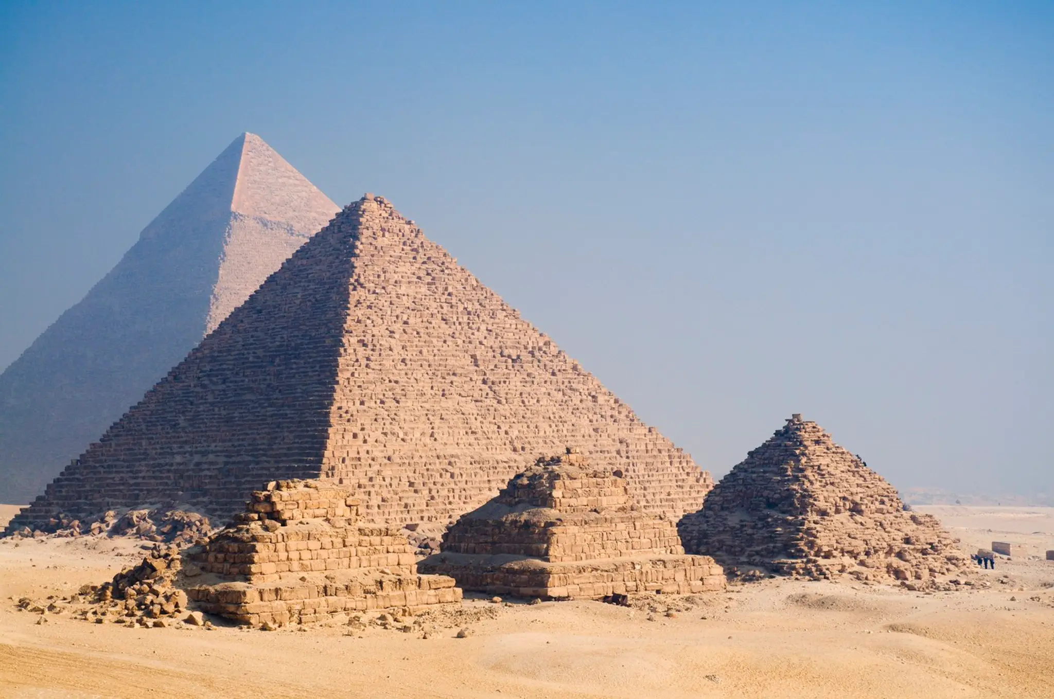 Pyramídy v Gíze.