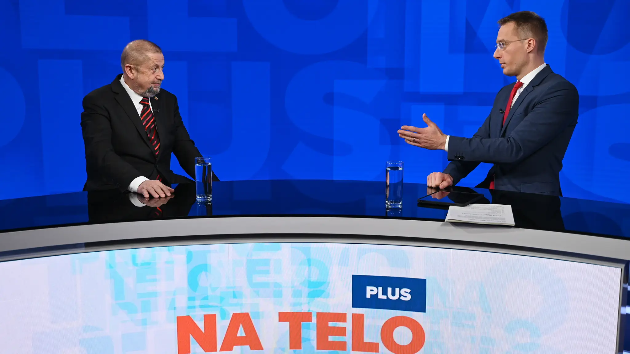 Štefan Harabin v relácii Na telo plus.