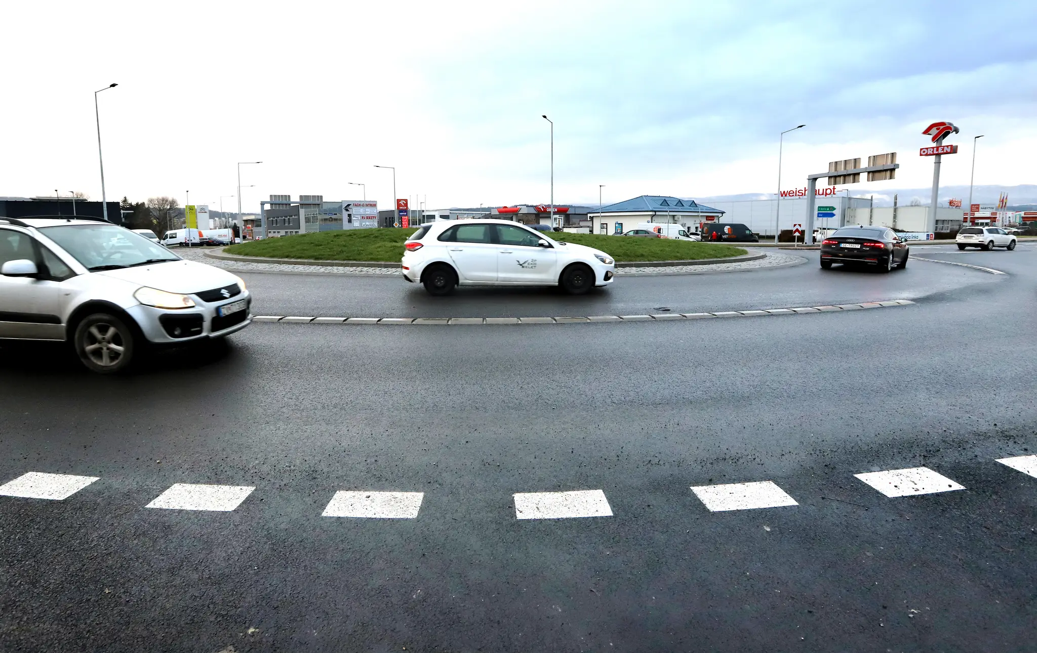 Turbo-okružná križovatka vo Zvolene