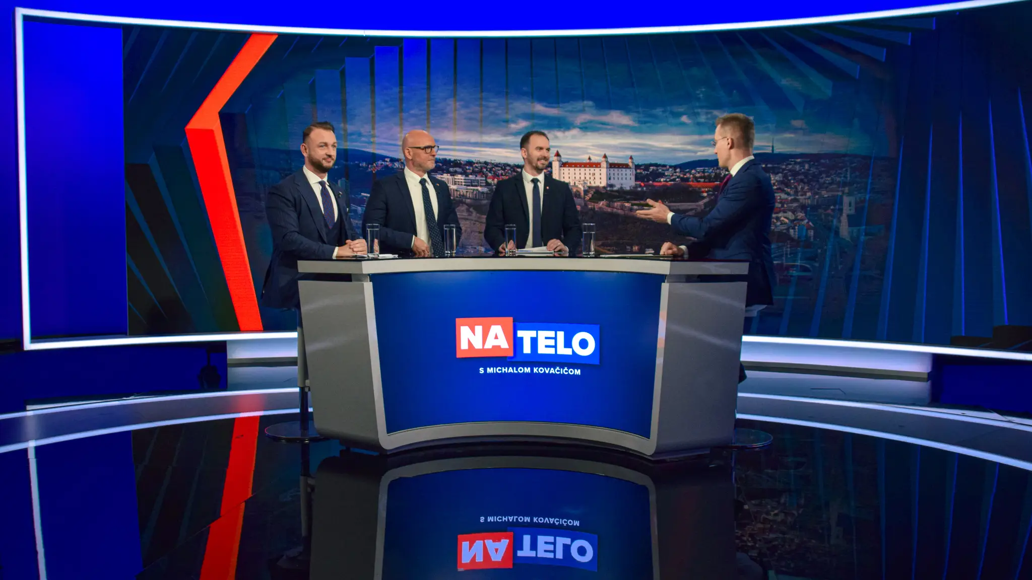 Matúš Šutaj Eštok, Branislav Gröhling a Michal Šipoš v relácii Na telo.
