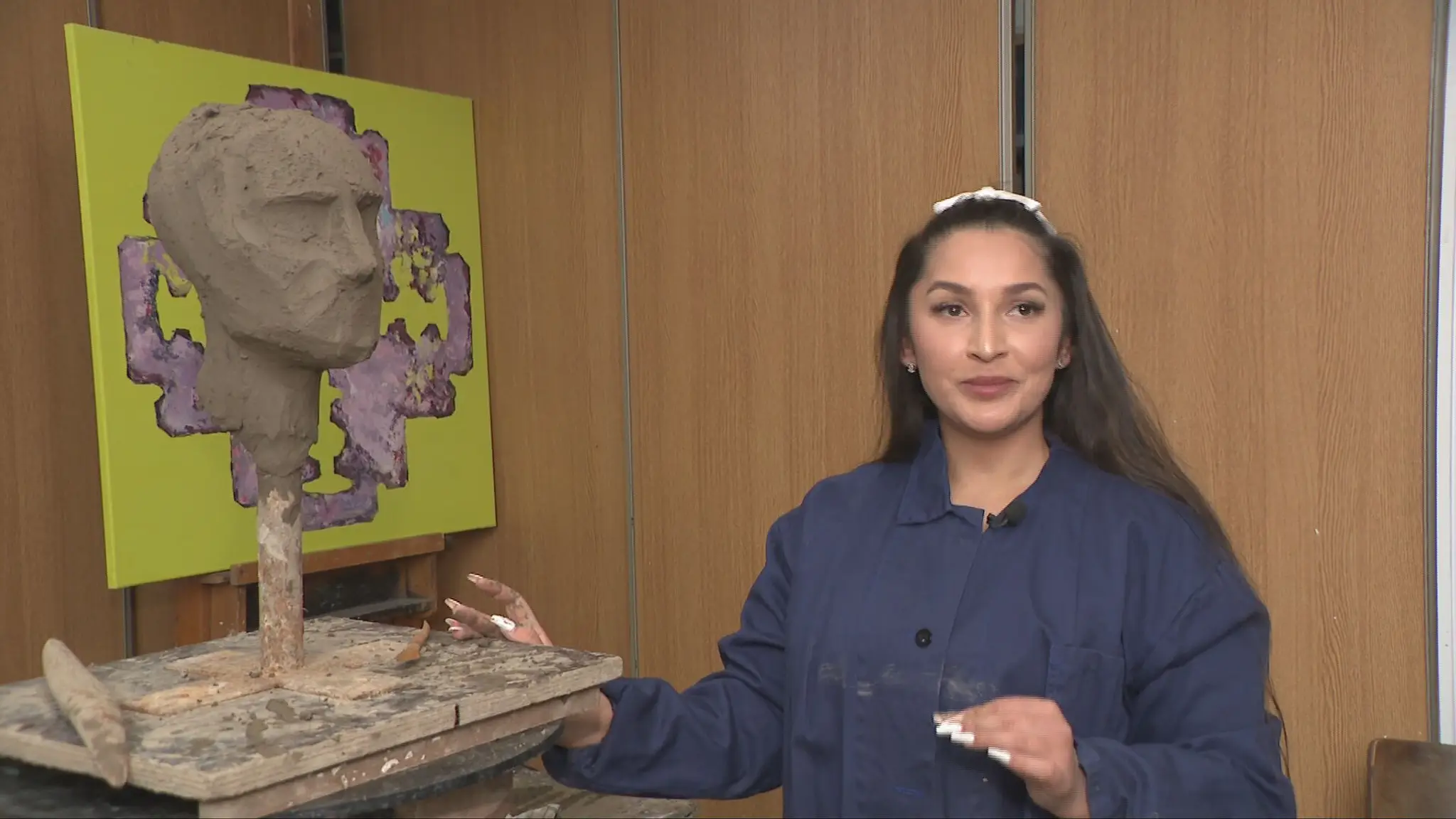 Nikoleta Grundzová, alias Pocahontas.