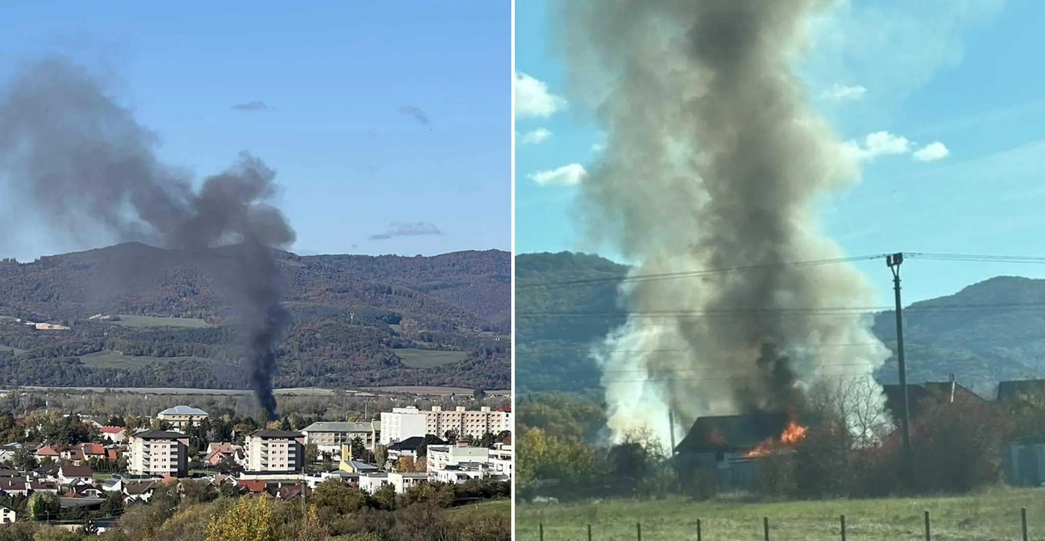 Požiar v Dubnici nad Váhom