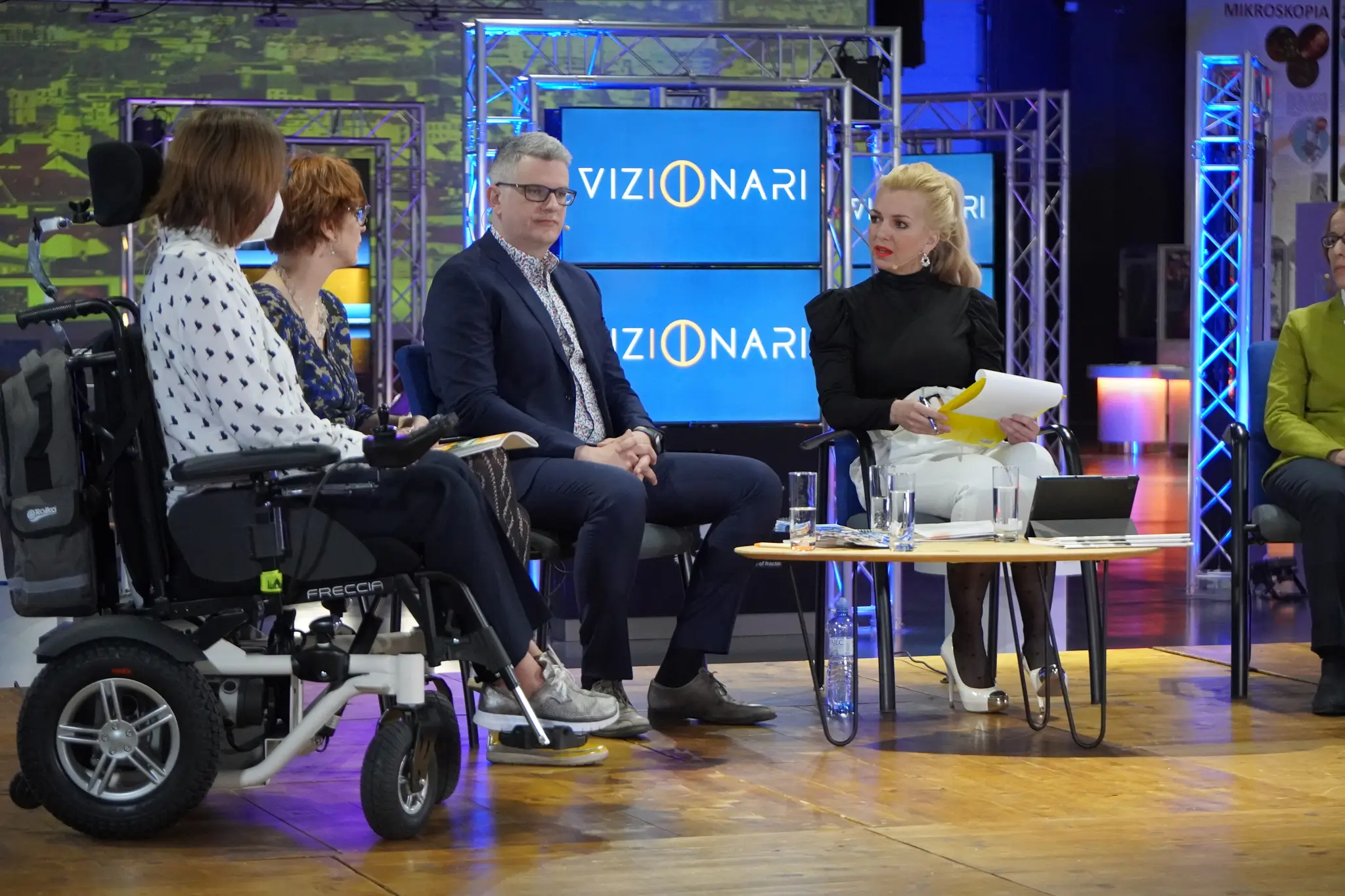 Diskusia o živote so spinálnou muskulárnou atrofiou v rámci konferencie Vizionári v zdravotníctve.