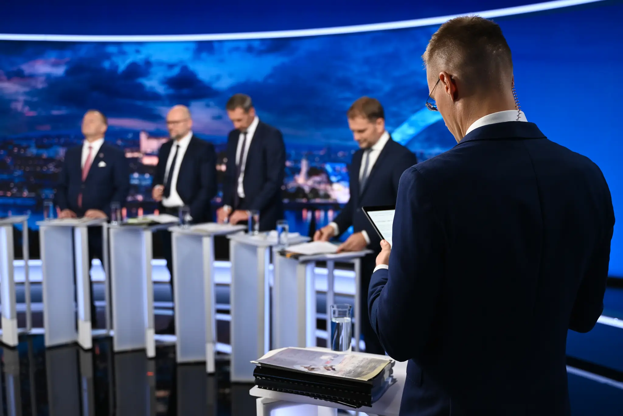 Účastníci predvolebnej diskusie - 25. 9. 2023