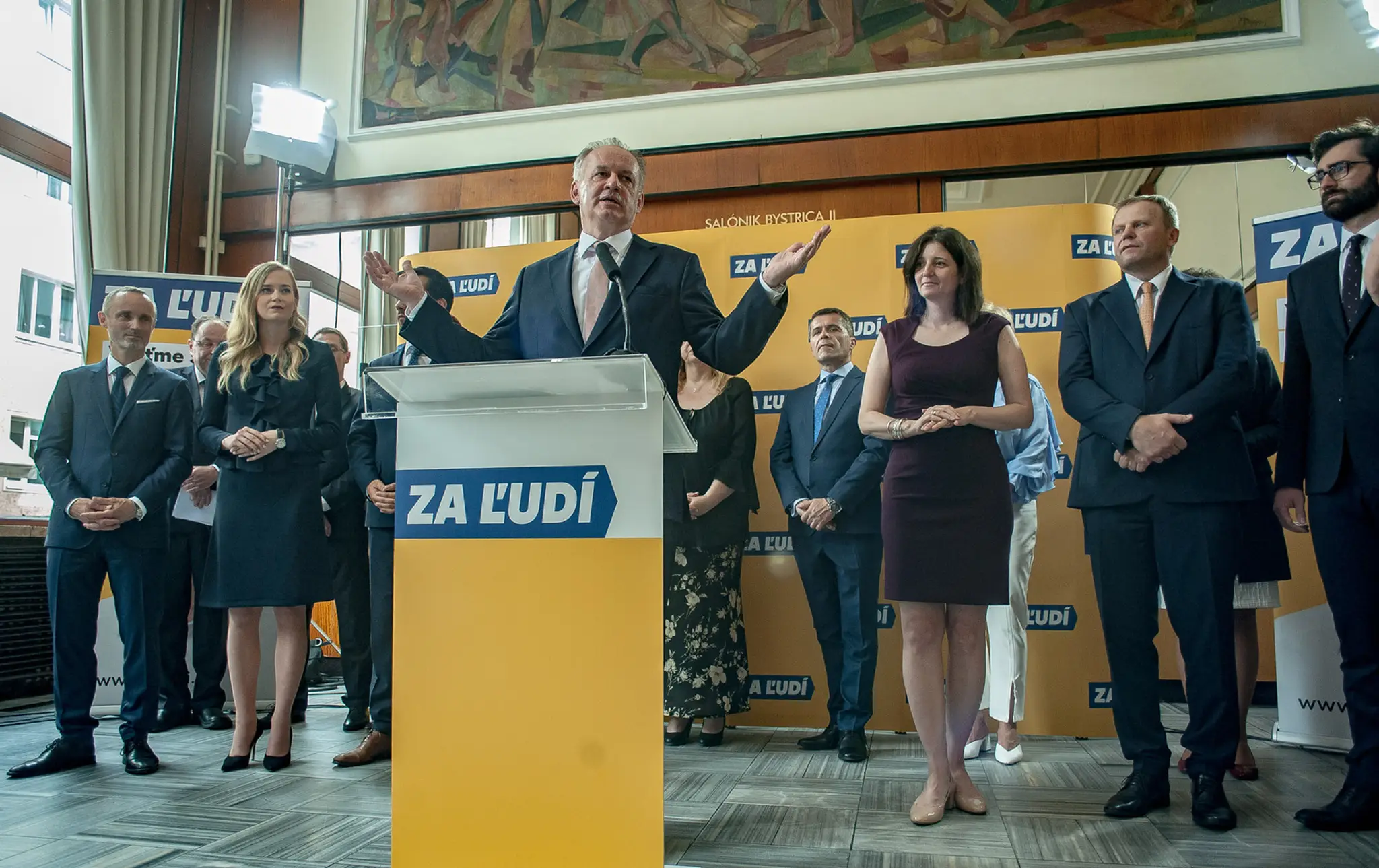 Andrej Kiska oficiálne predstavil stranu Za ľudí