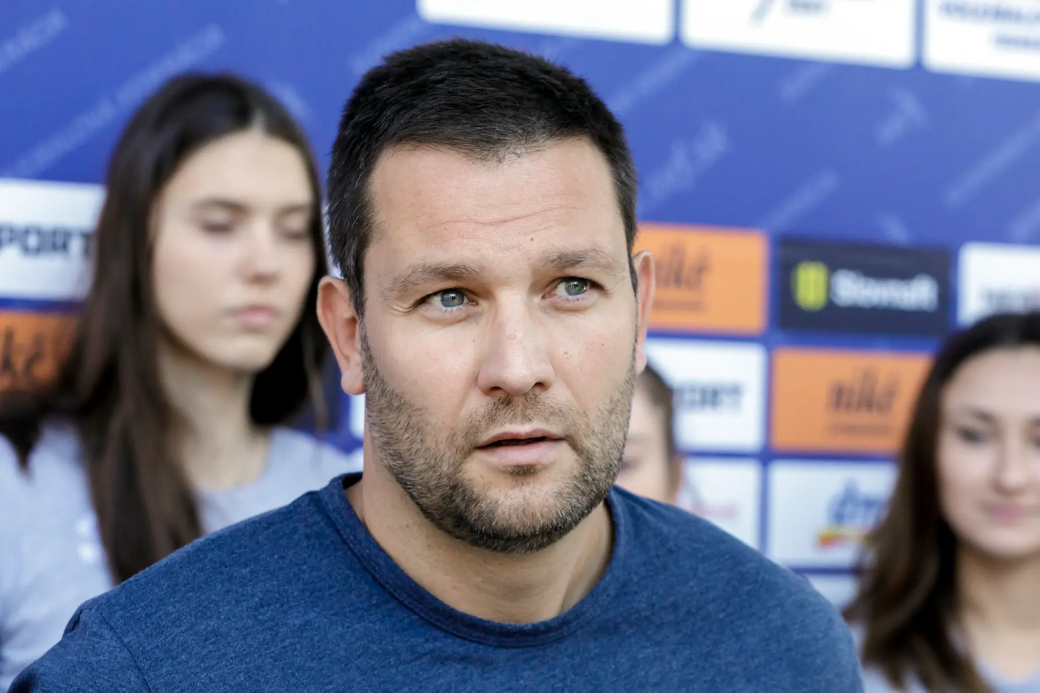 Na snímke reprezentačný tréner žien Michal Mašek 