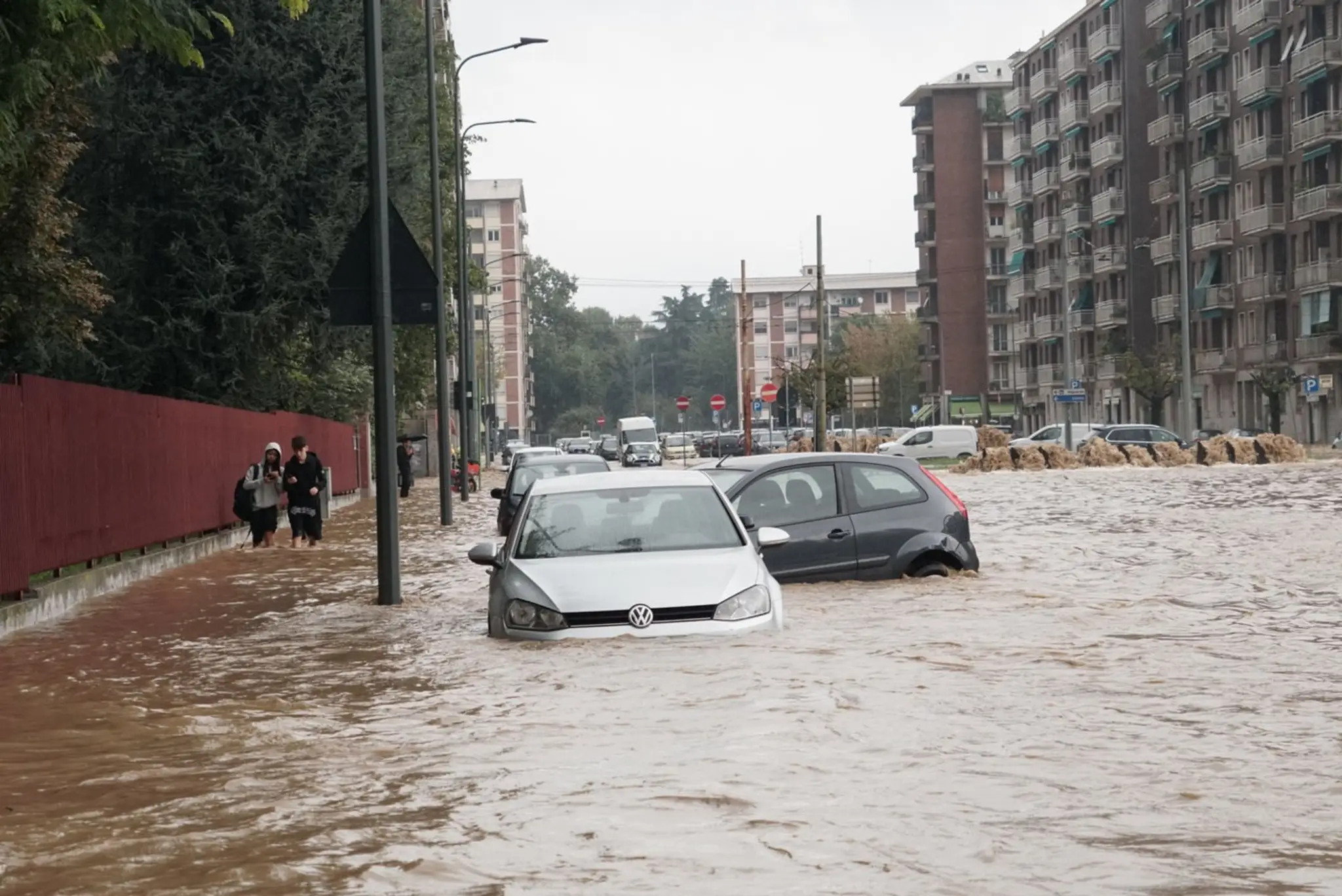 Záplavy na severe Talianska