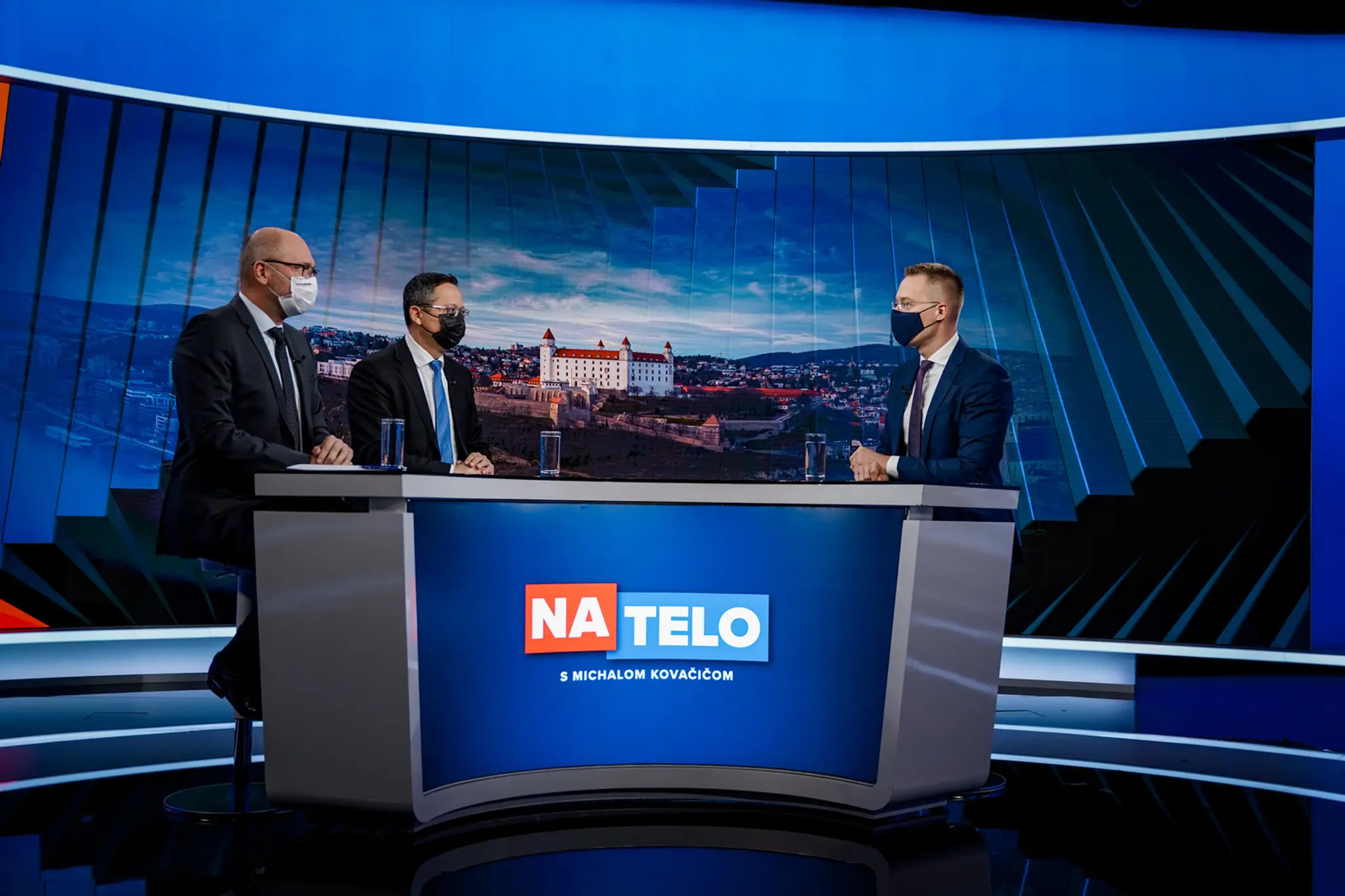 Richard Sulík a Ladislav Kamenický hosťami Michala Kovačiča v Na telo.