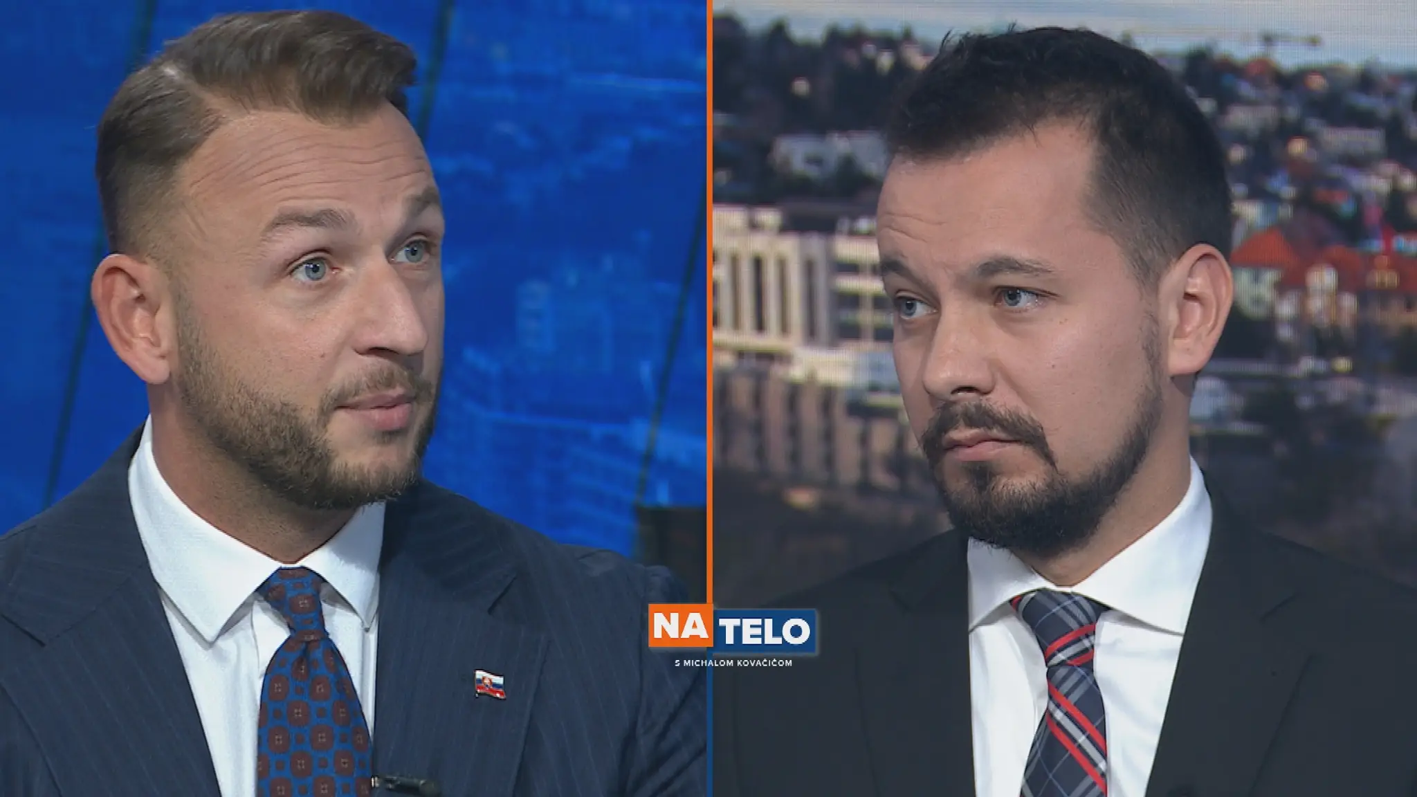 Matúš Šutaj Eštok a Juraj Šeliga v Na telo.
