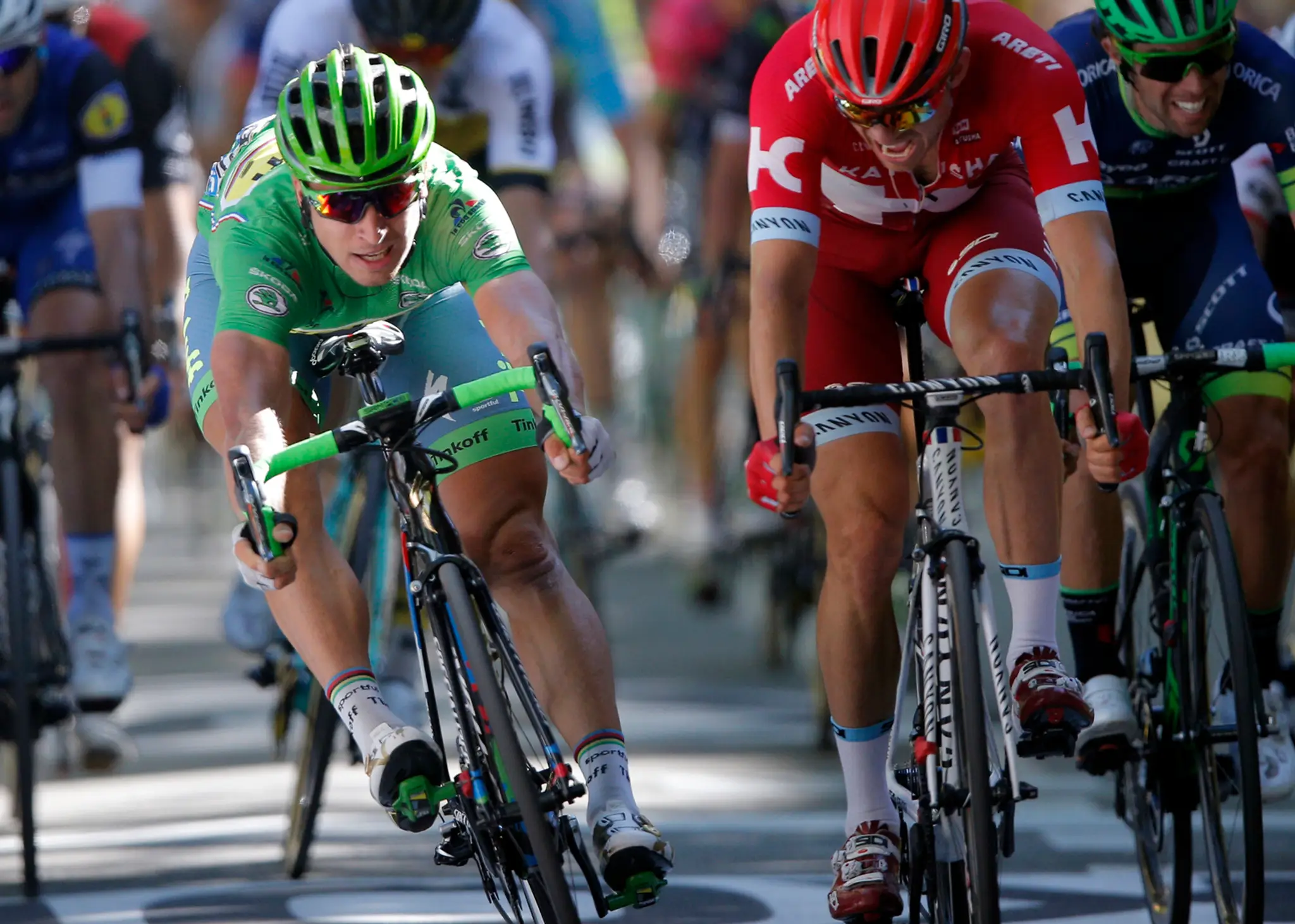 Peter Sagan vyhral 16. etapu Tour de France