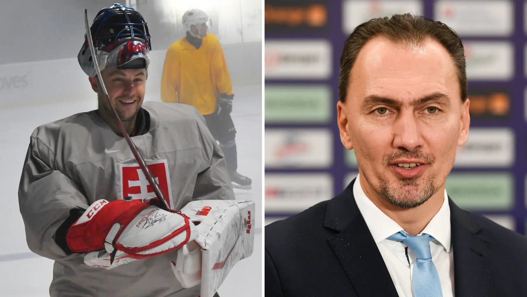Július Hudáček a Miroslav Šatan