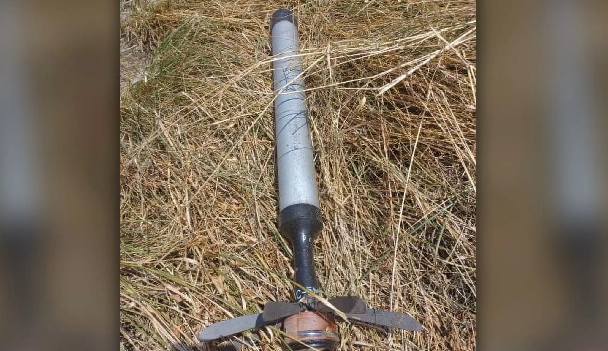 Nájdená raketa.