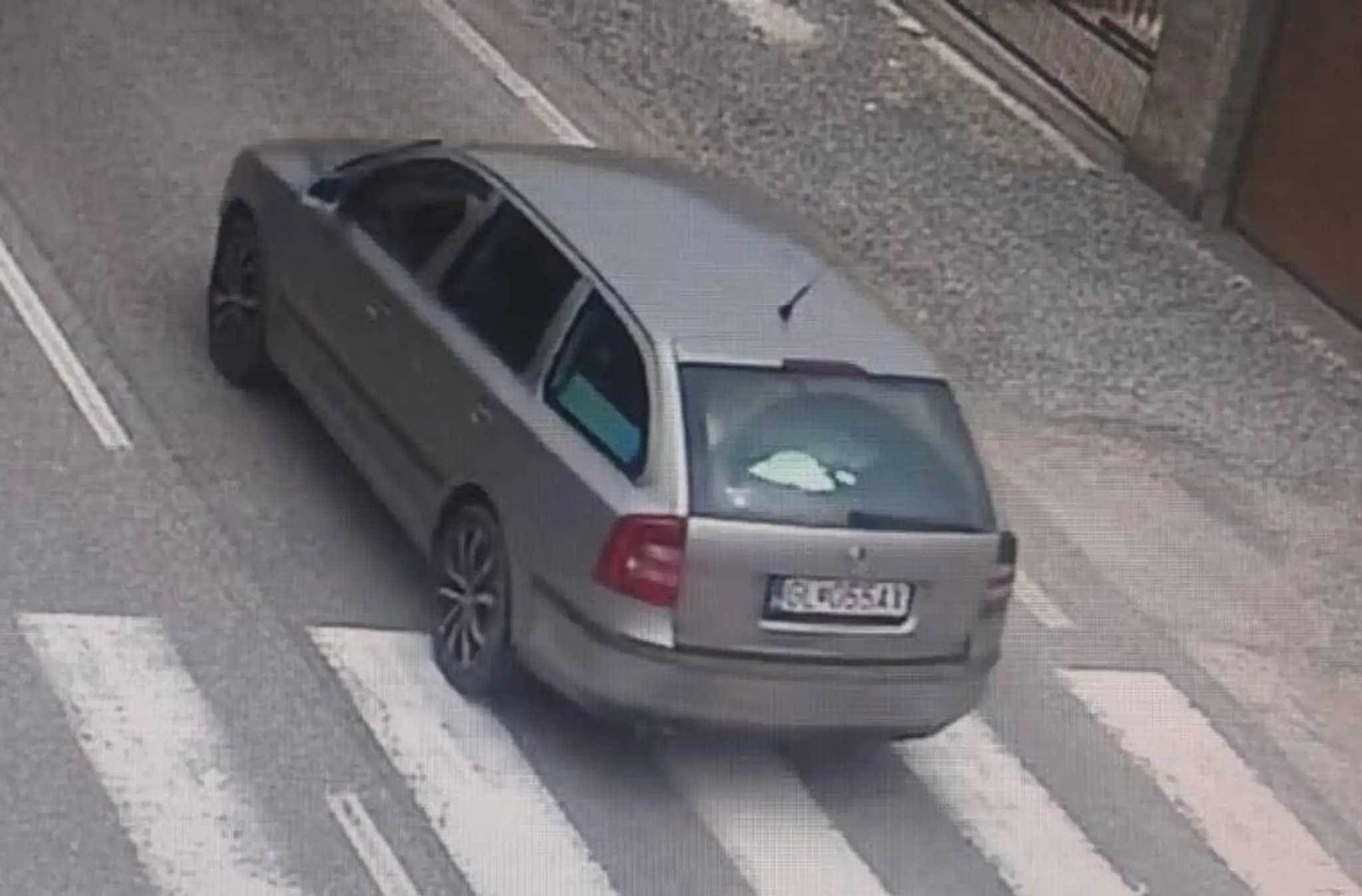 Auto, po ktorom pátra polícia.