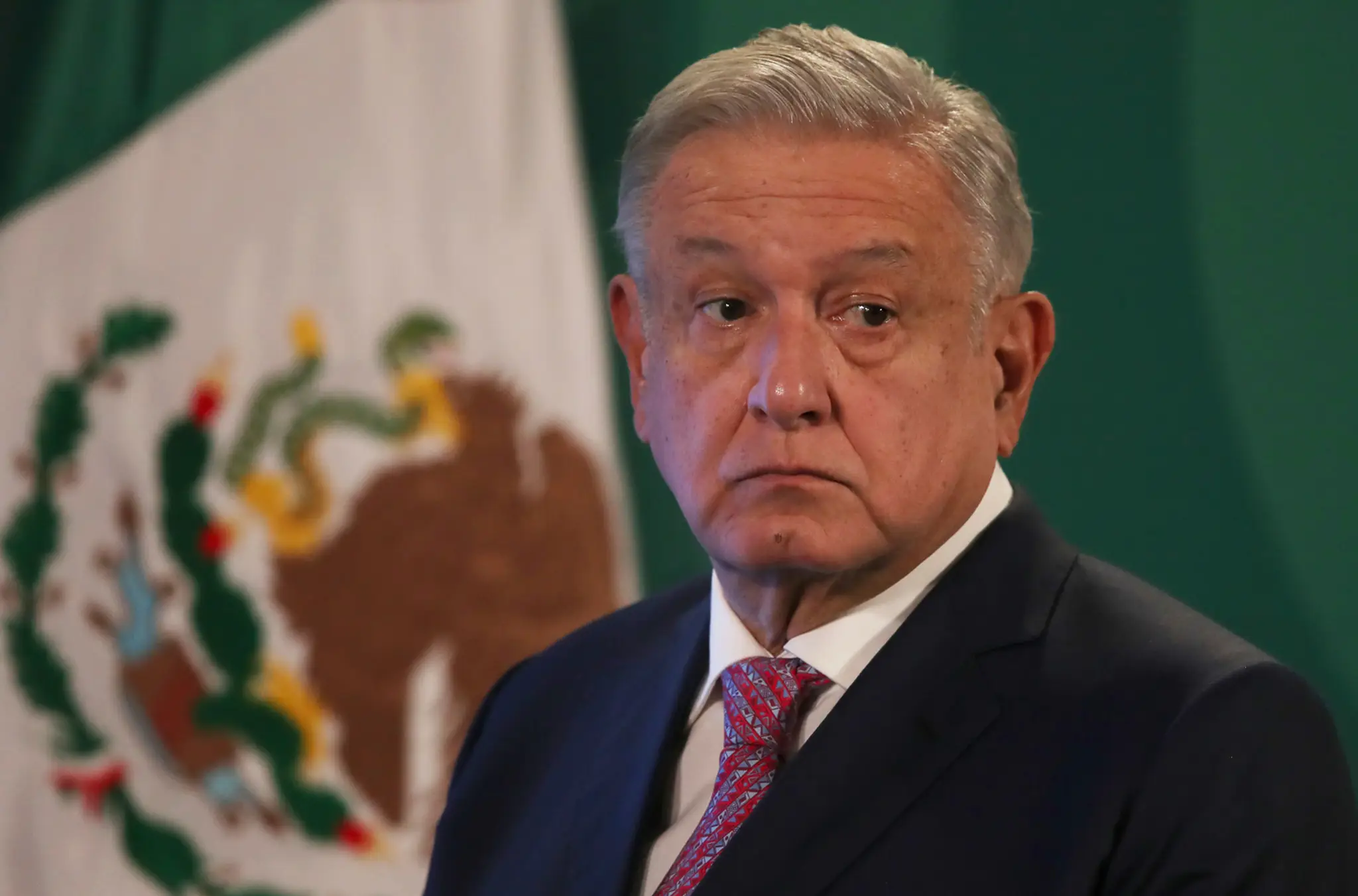 Mexický prezident Andres Manuel Lopez Obrador.