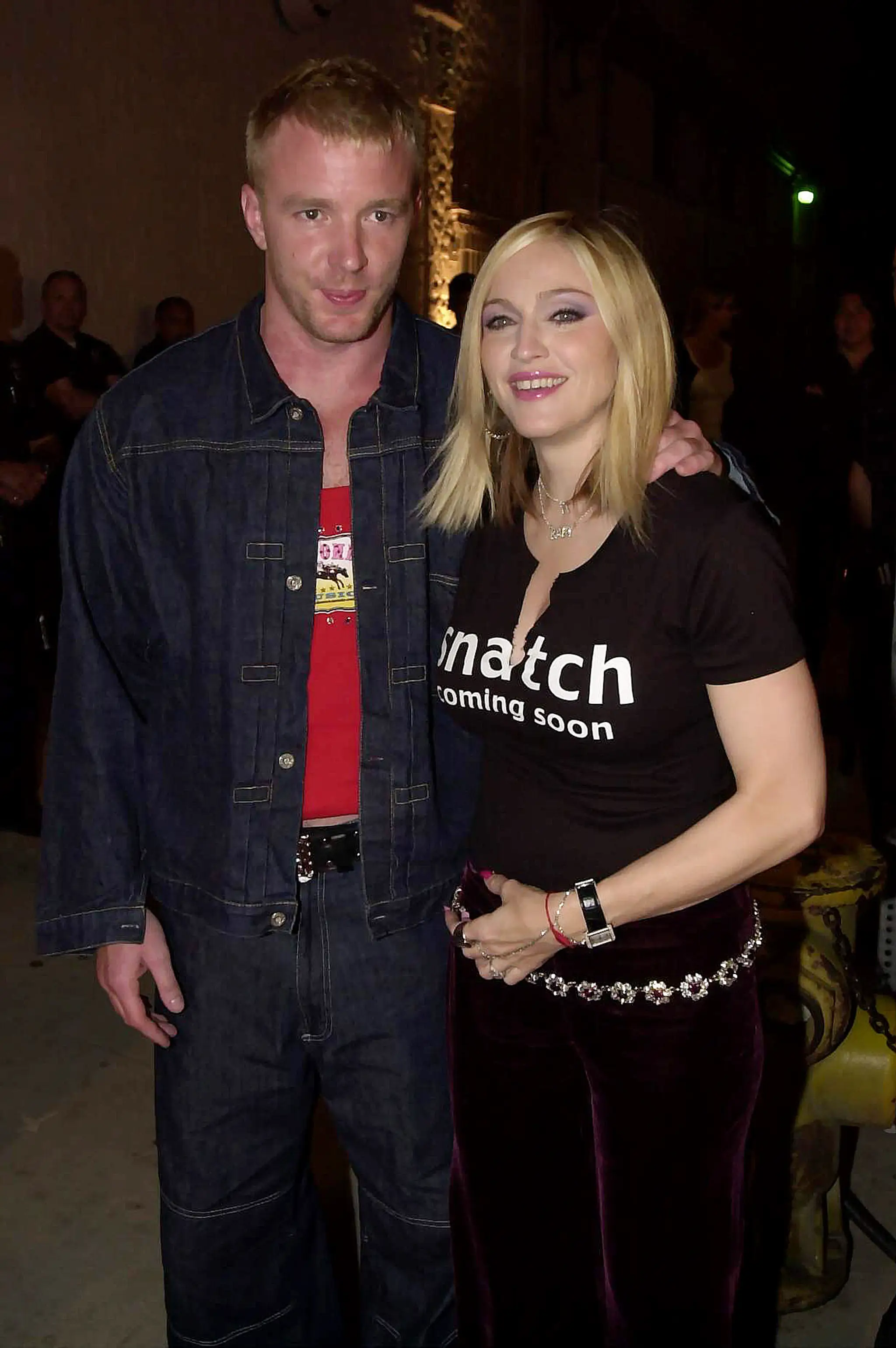 Madonna s priateľom Gyom Ritchiem 19. septembra 2000 v tanečnom klube v Los Angele