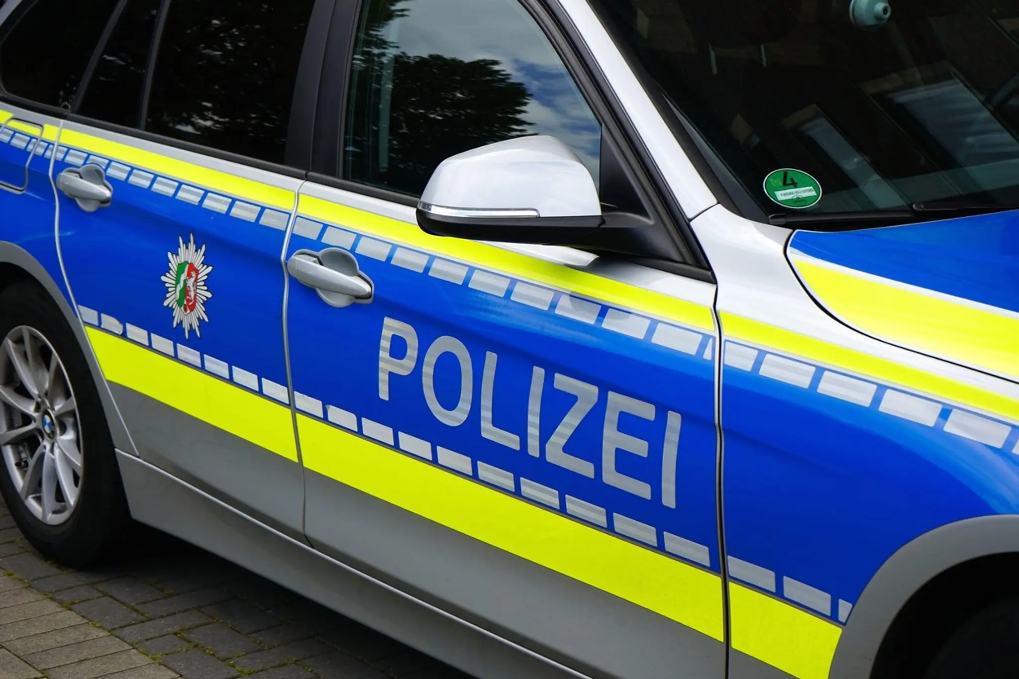 Nemecké policajné auto