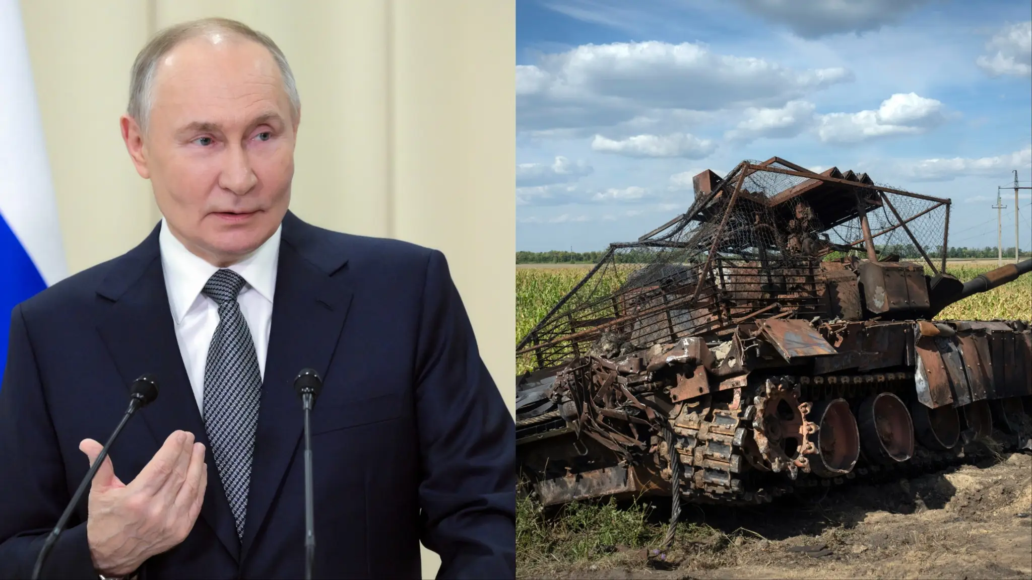 tank a Vladimir Putin