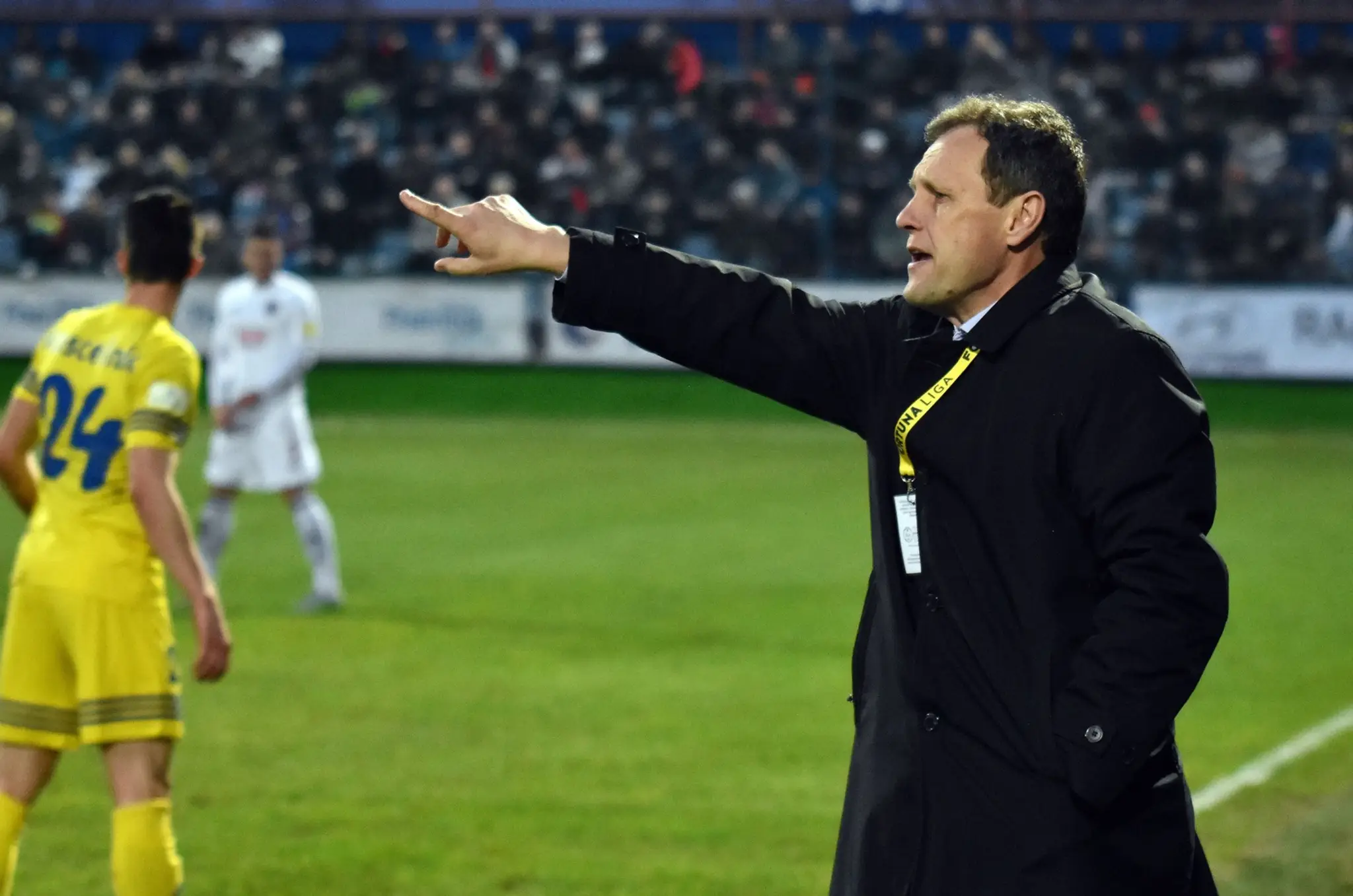 Na snímke tréner MFK Zemplín Michalovce Stanislav Griga 