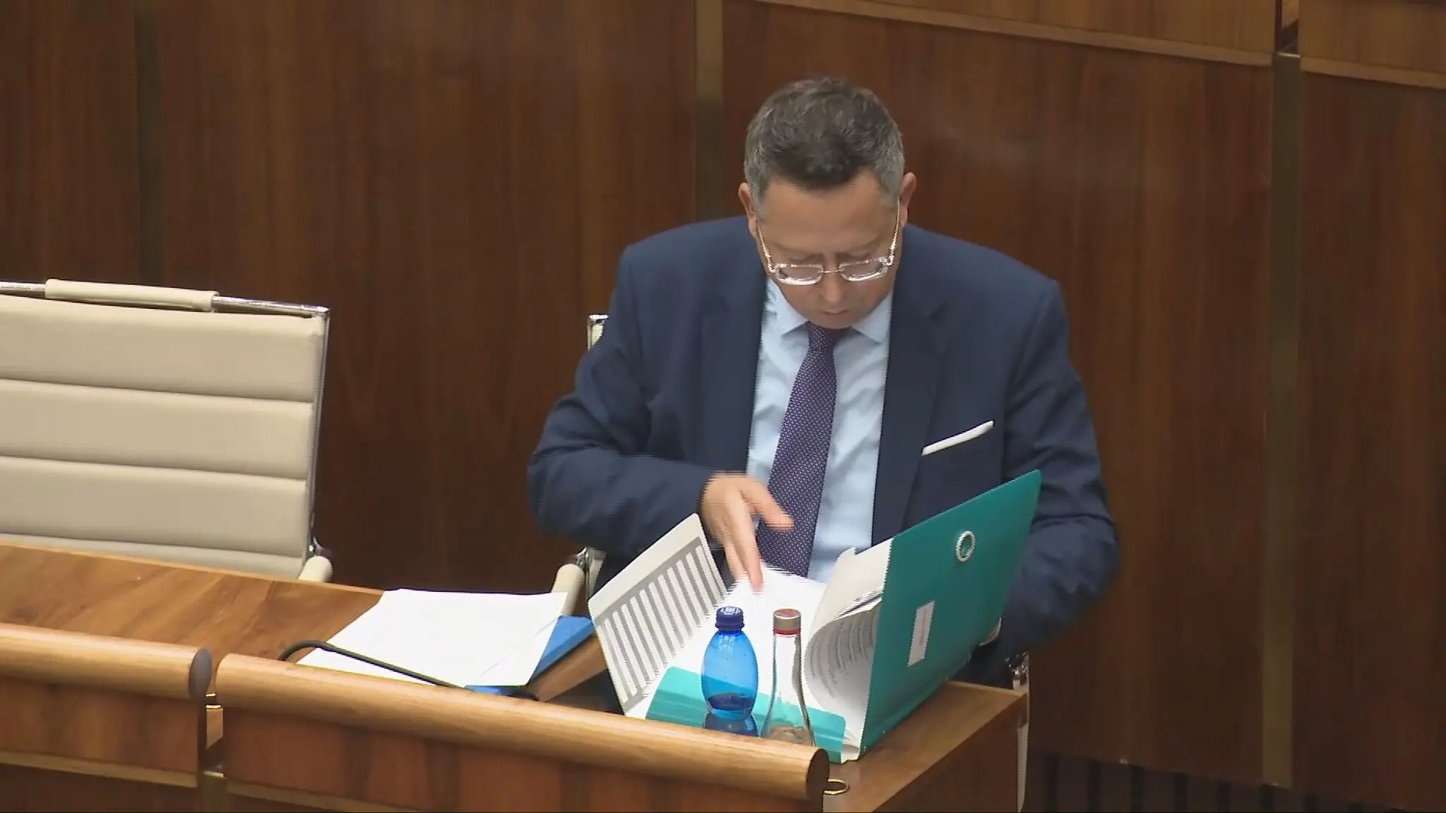 Minister financií Ladislav Kamenický.