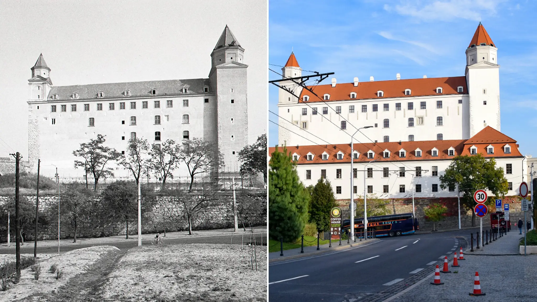 Bratislavký hrad.