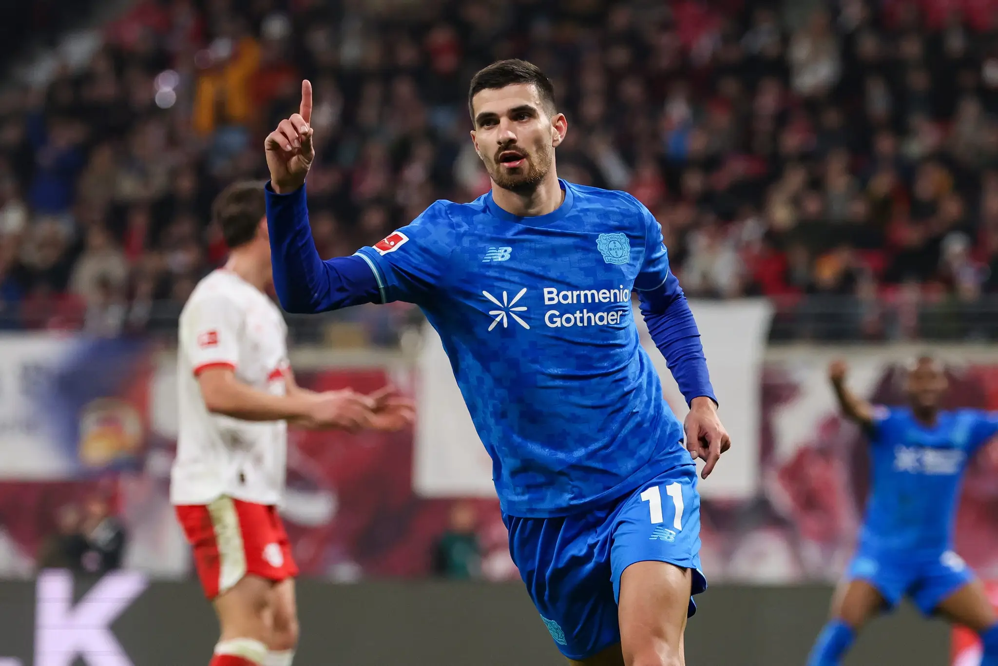 Hráč Leverkusenu Martin Terrier