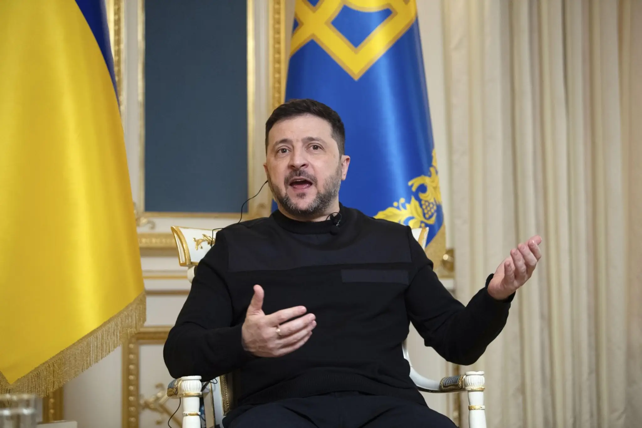 Ukrajinský prezident Volodymyr Zelenskyj.