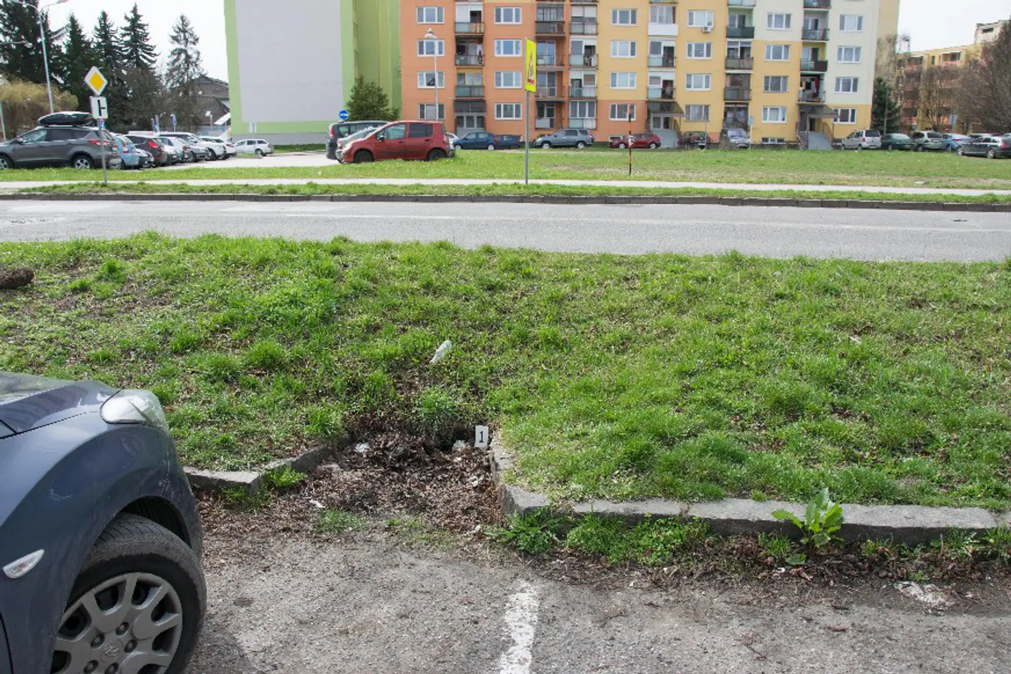 Miesto nálezu.