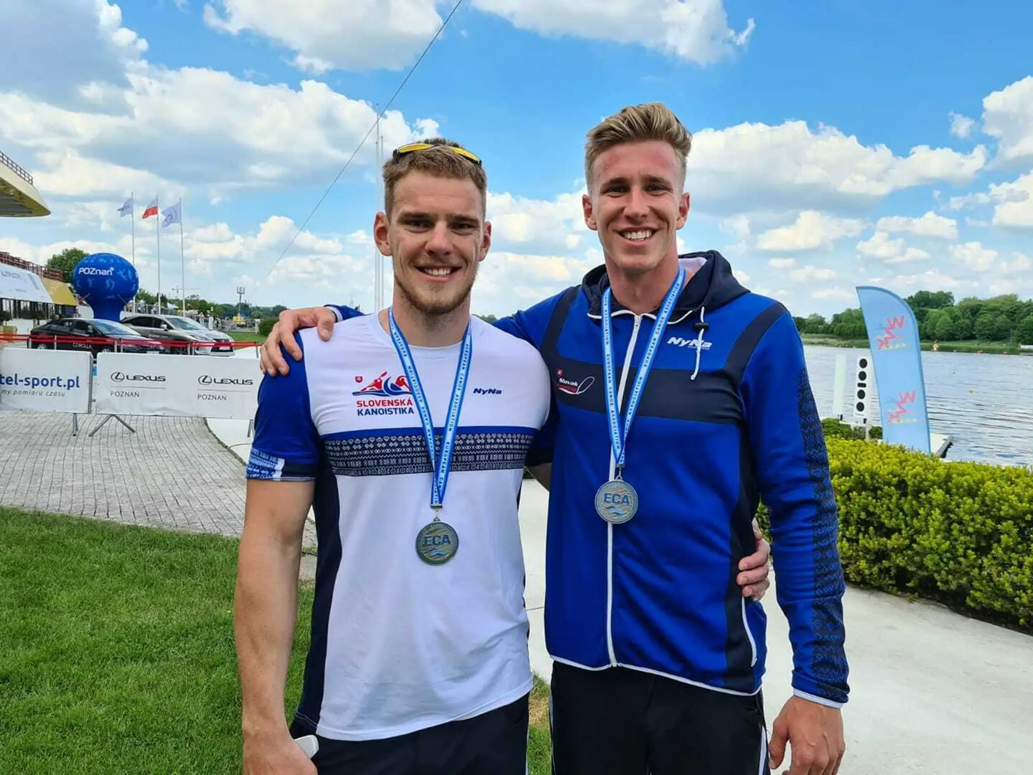 Strieborné duo Samuel Baláž a Adam Botek.