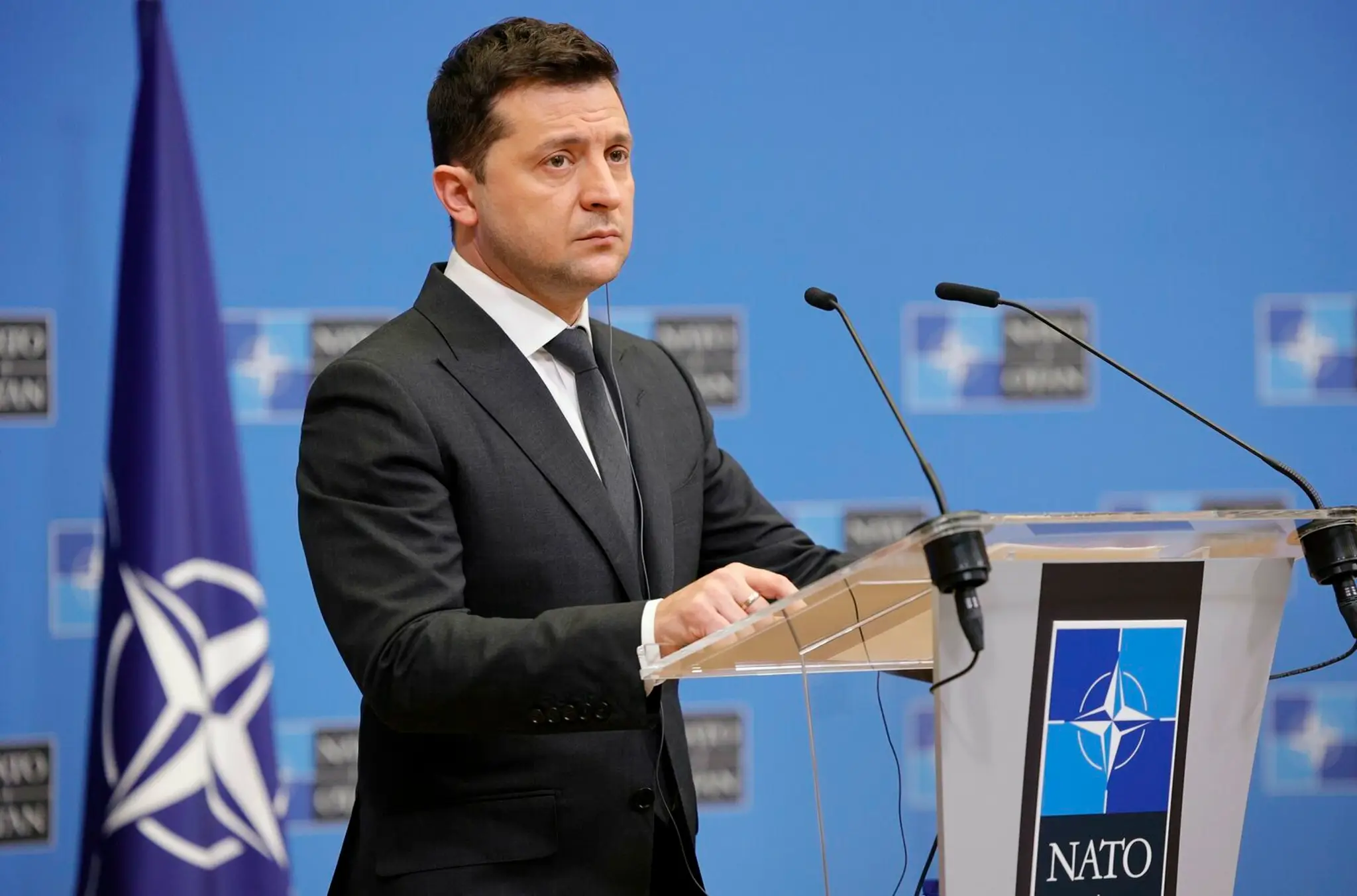 Ukrajinský prezident Volodymyr Zelenskyj