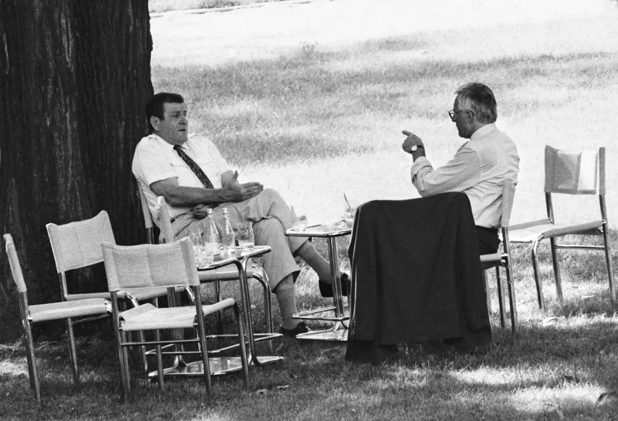 Rokovanie Vladimíra Mečiara a Václava Klausa v Brne, 26. augusta 1992.