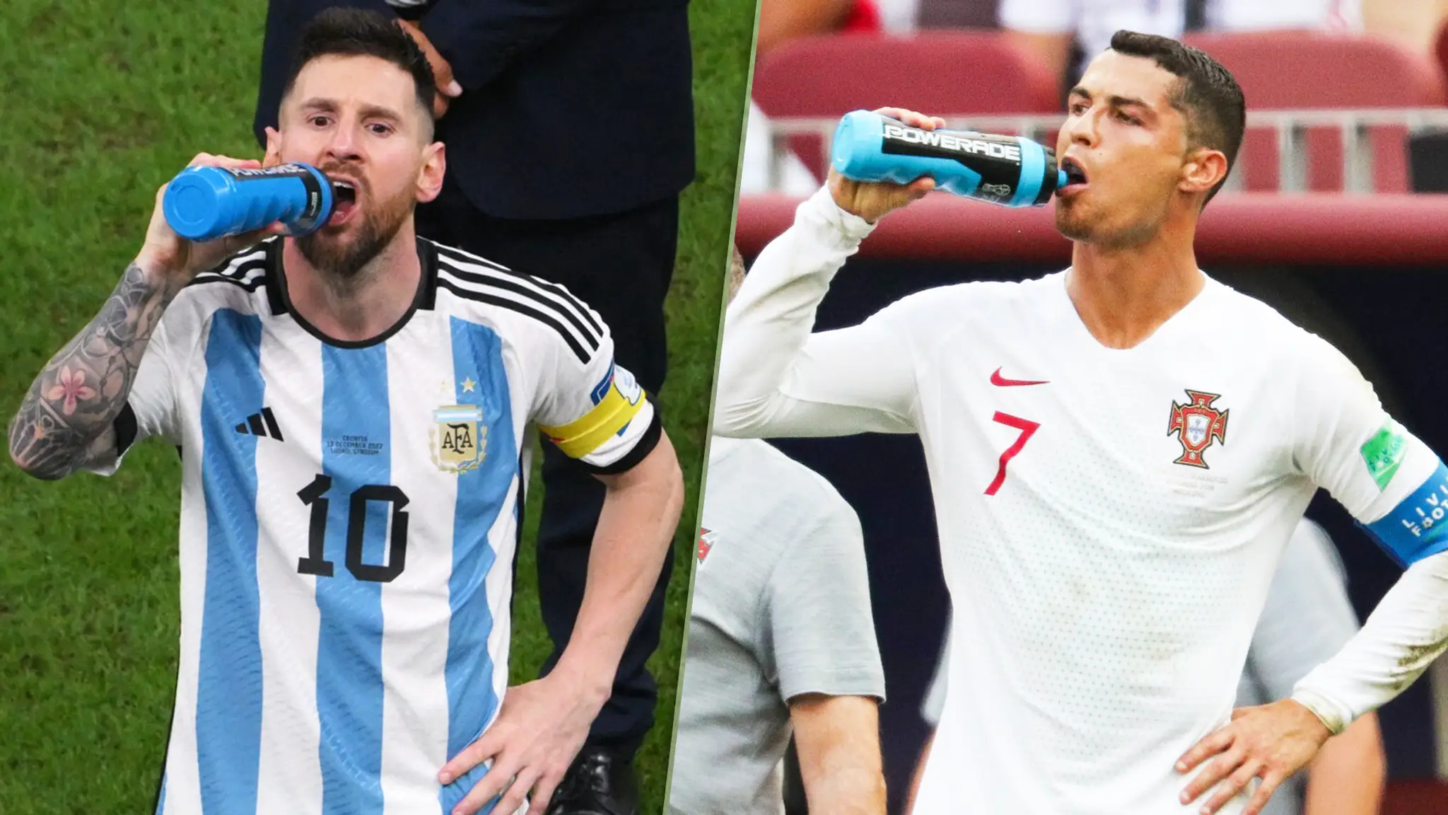 Lionel Messi a Cristiano Ronaldo