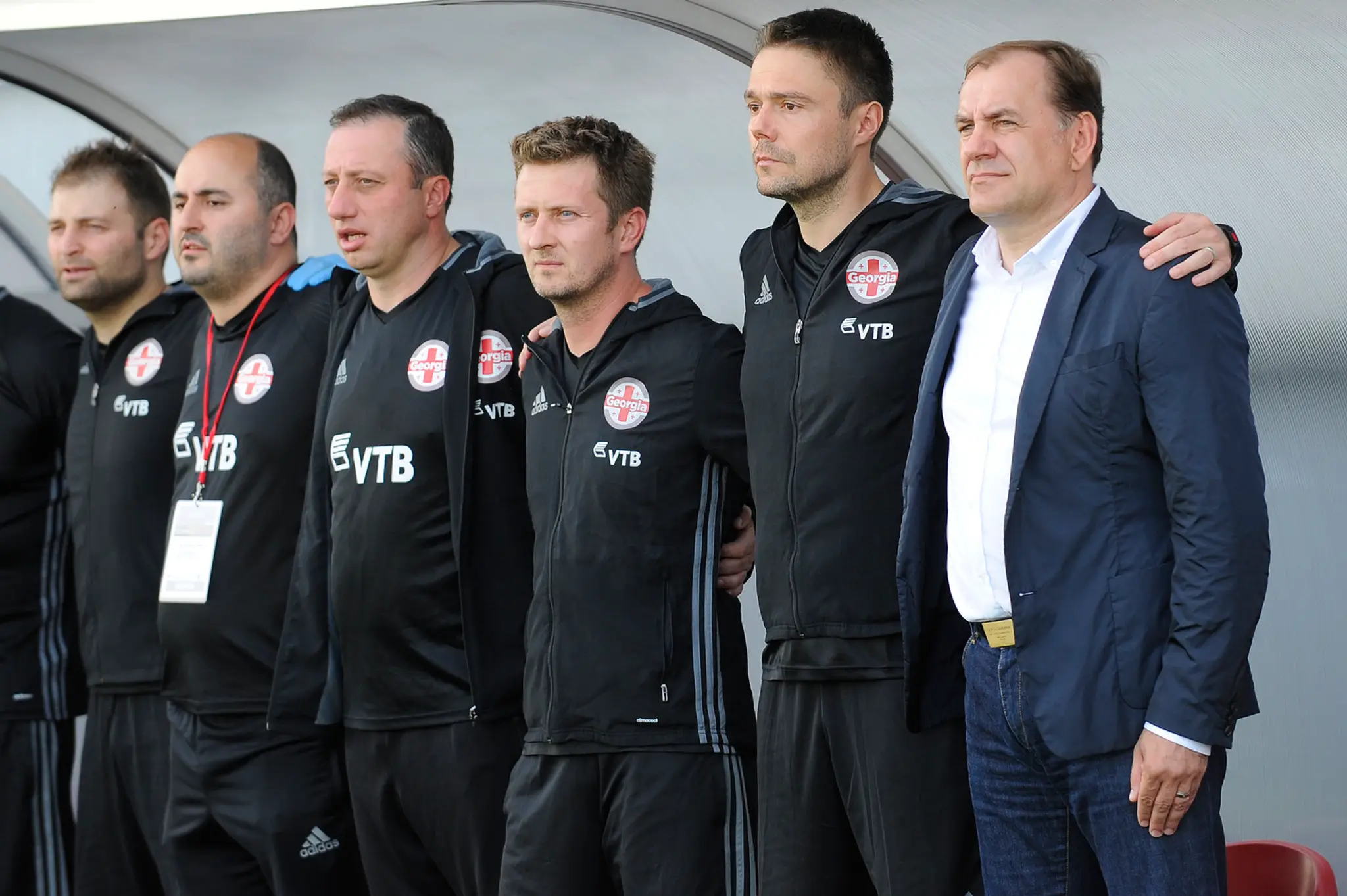 Tréner gruzínskej futbalovej reprezentácie Vladimír Weiss st. 