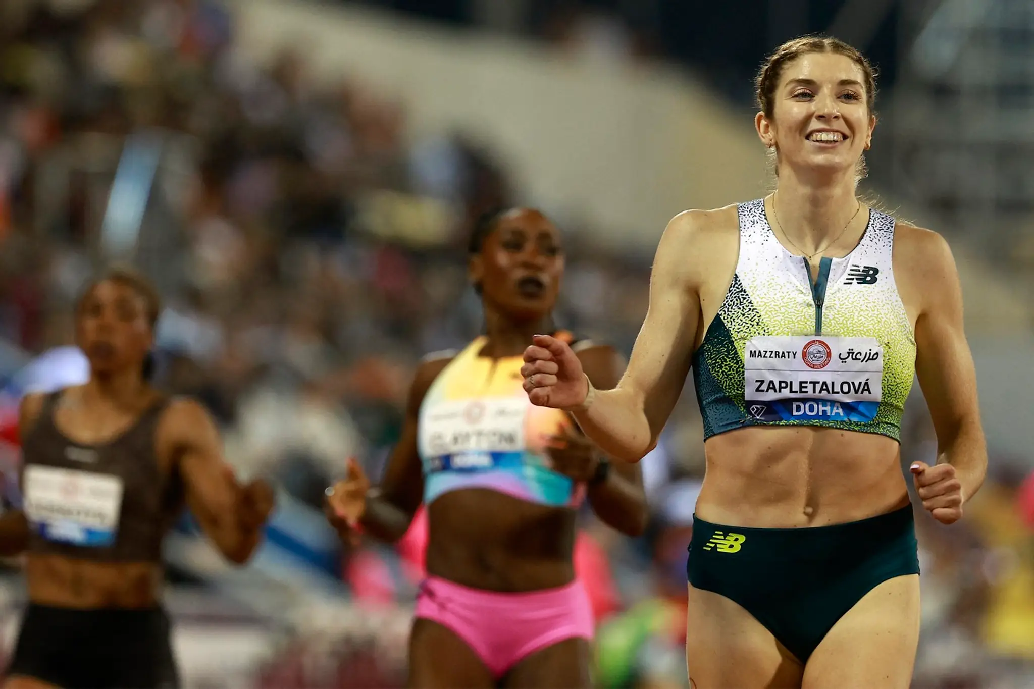 Slovenská atlétka Emma Zapletalová.