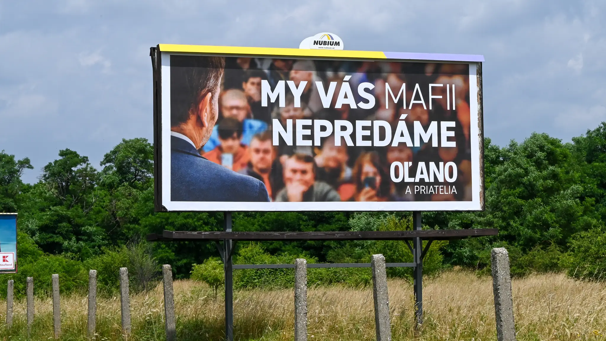 Bilbord hnutia OĽANO.
