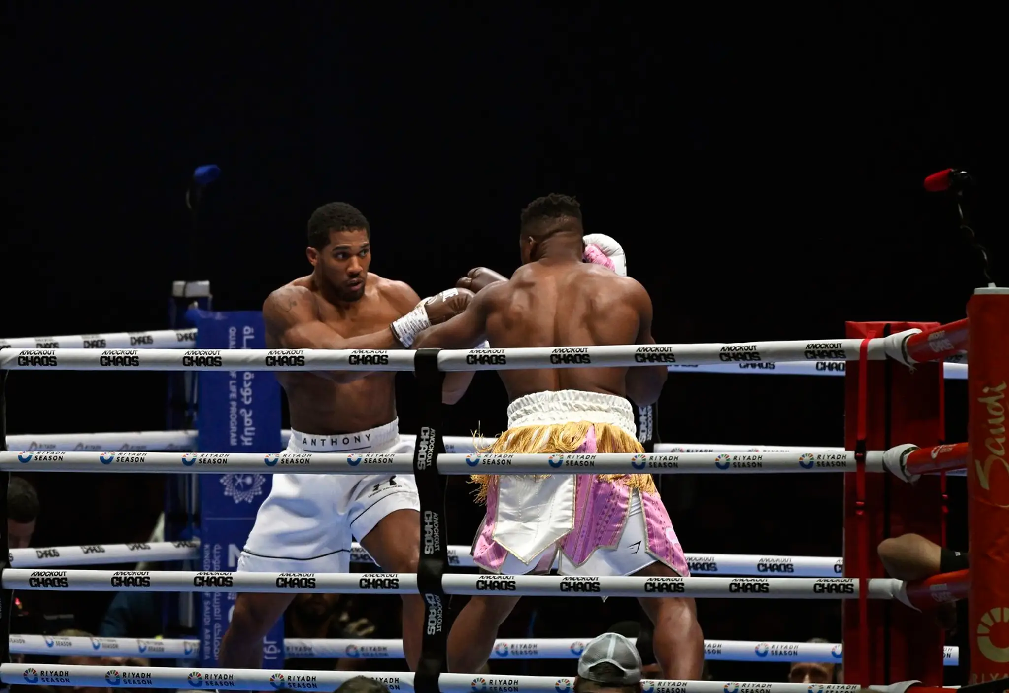 Anthony Joshua vs Francis Ngunnou.