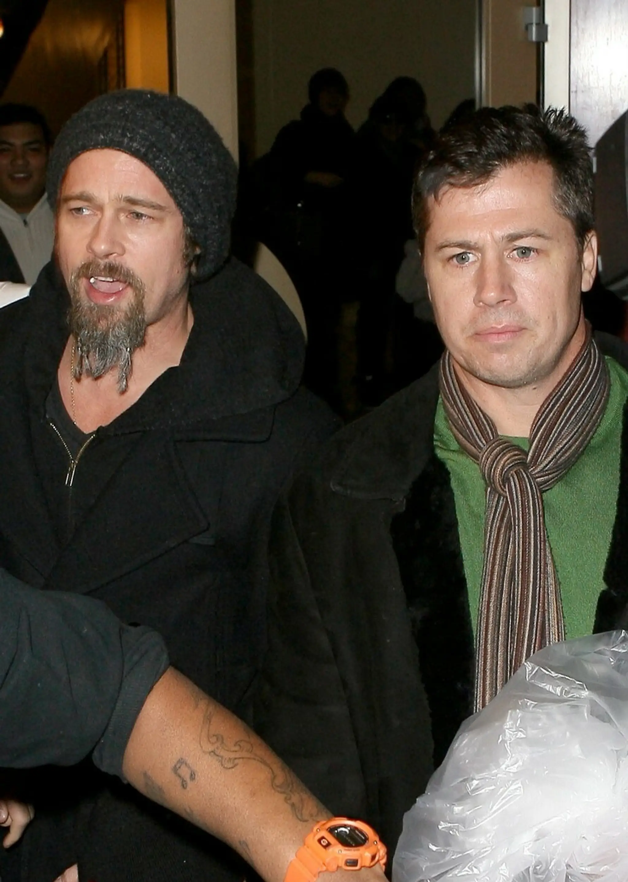 Brad Pitt a brat Doug Pitt.