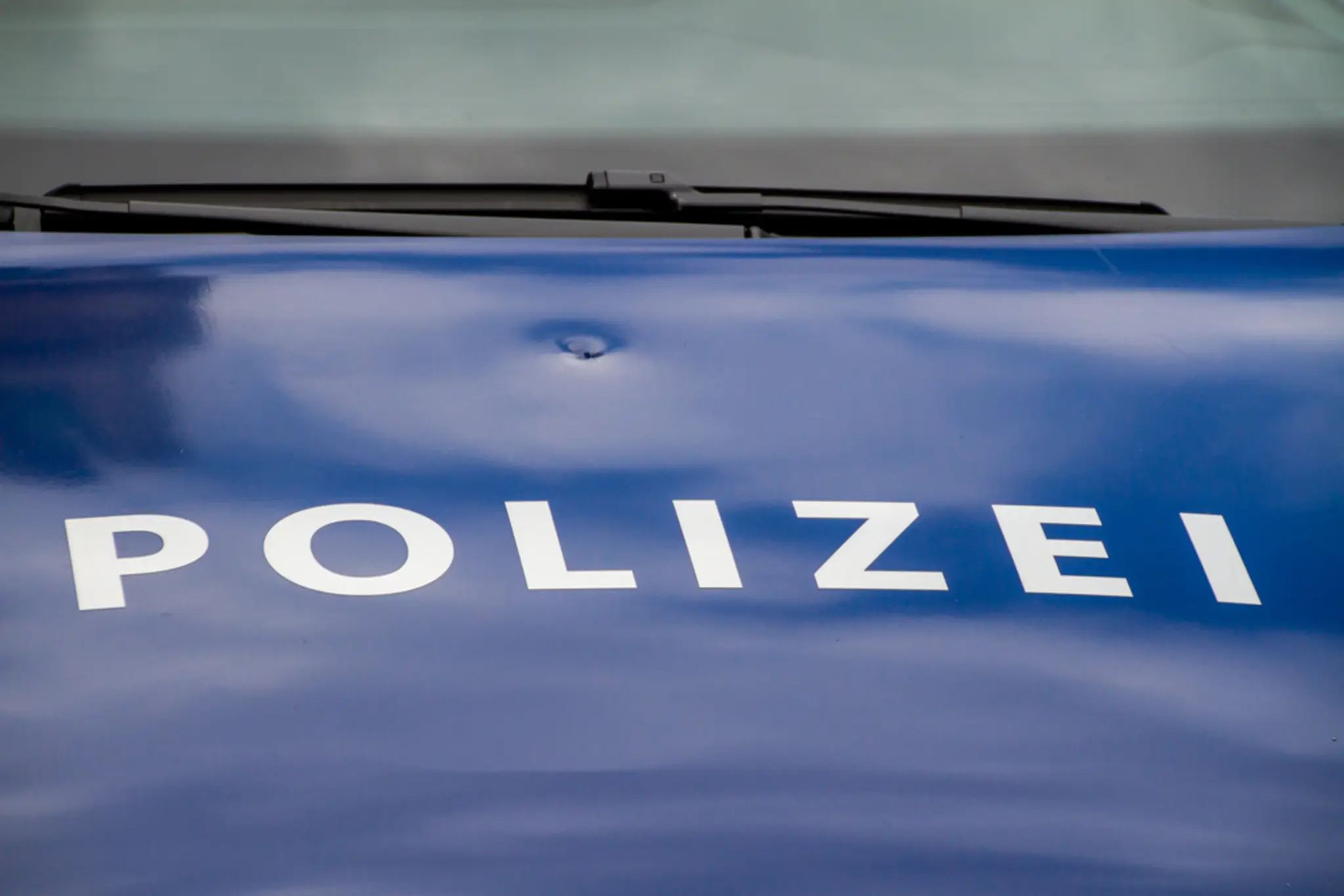 Rakúske policajné auto.